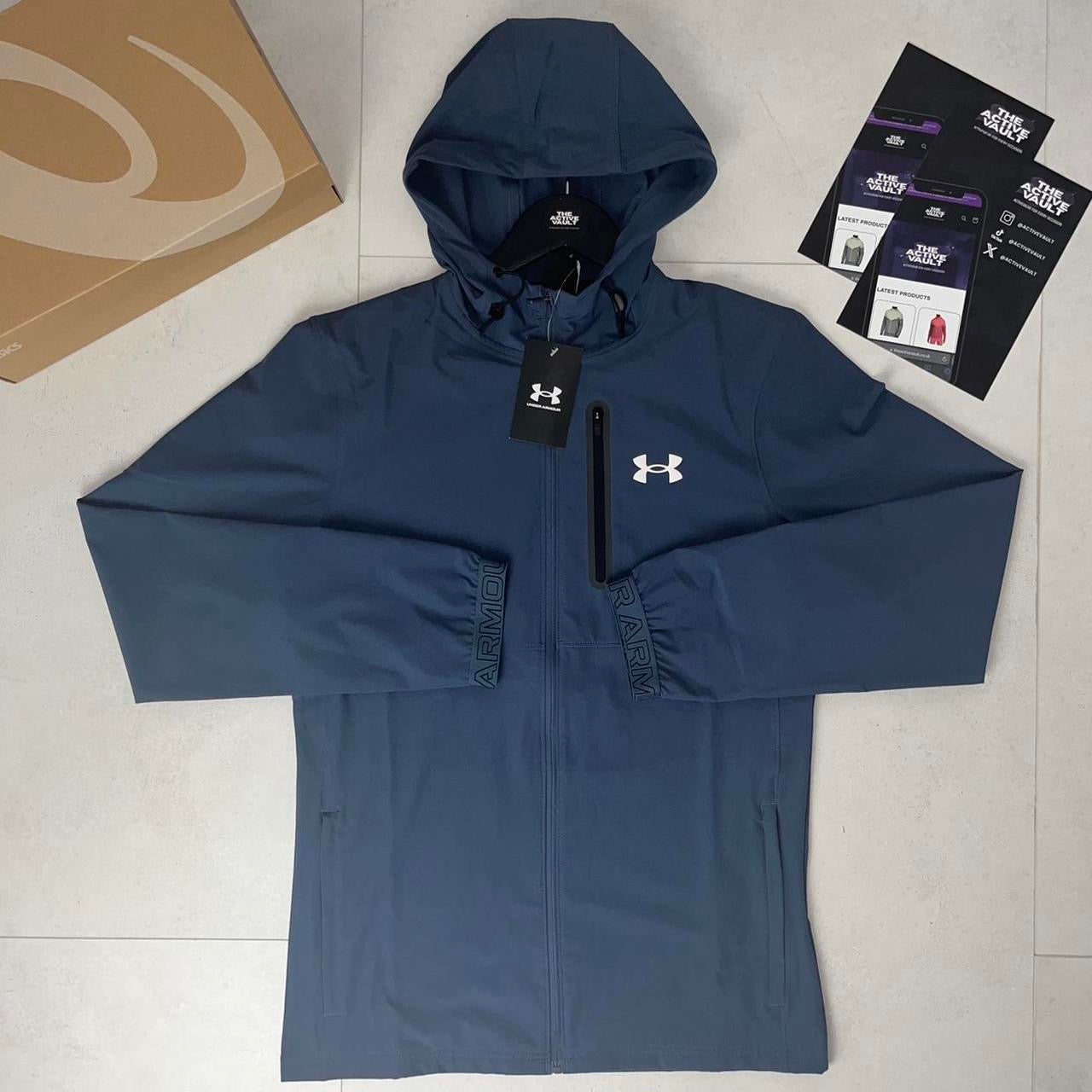 Under Armour Woven Vanish Jacket - Downpour Grey
