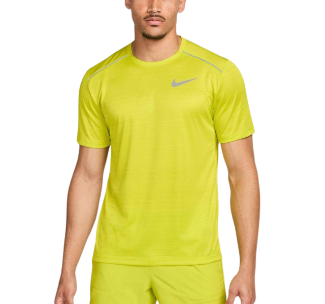 Nike Miler 1.0 T Shirt Bright Cactus