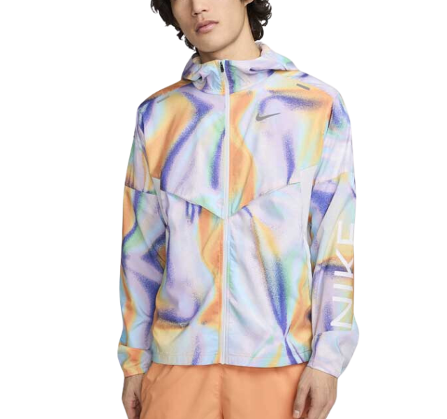 Nike Windrunner Running Jacket Metallic Rainbow Active Vault