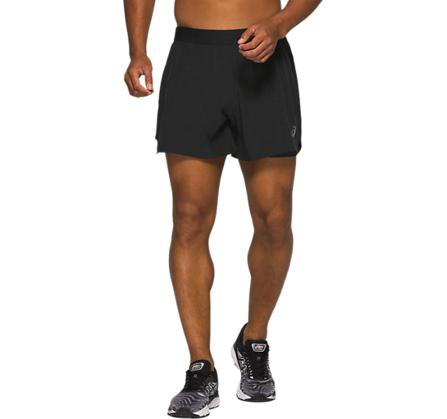 Asics black clearance shorts