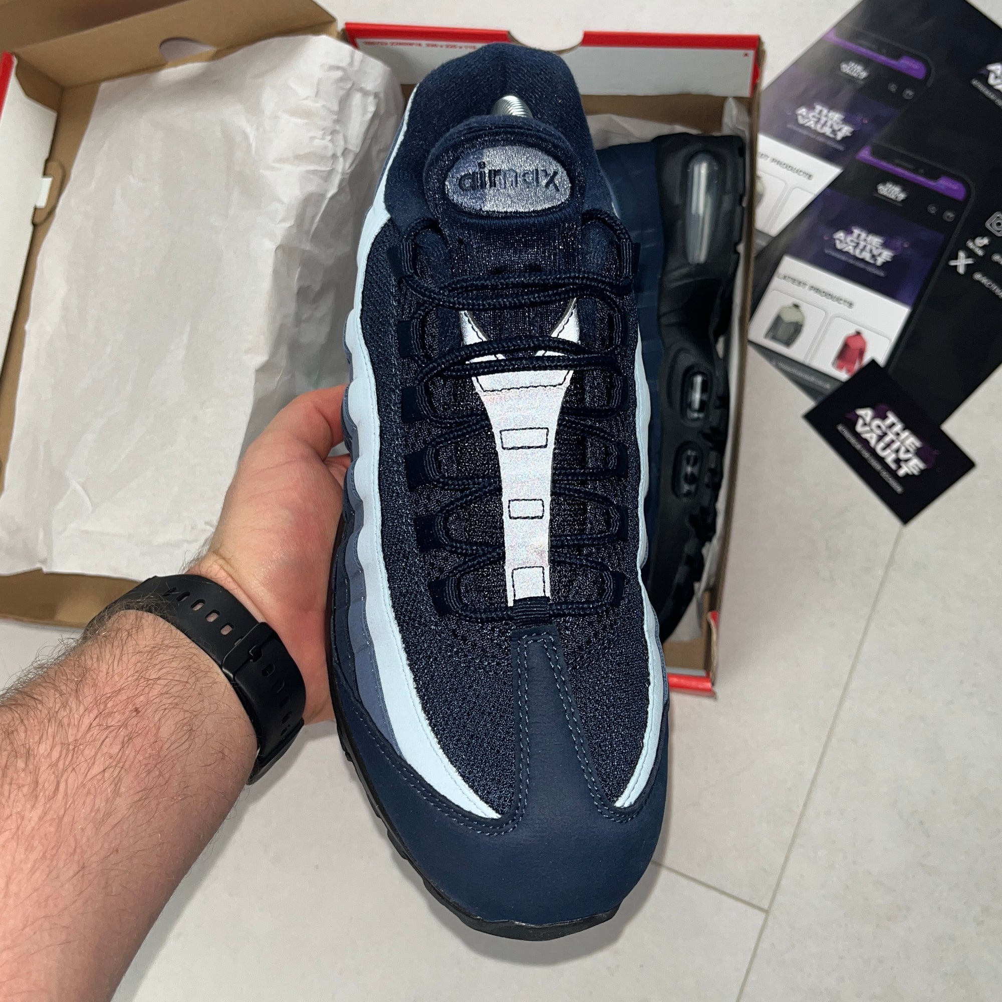 Nike Air Max 95 Trainers - Obsidian Blue