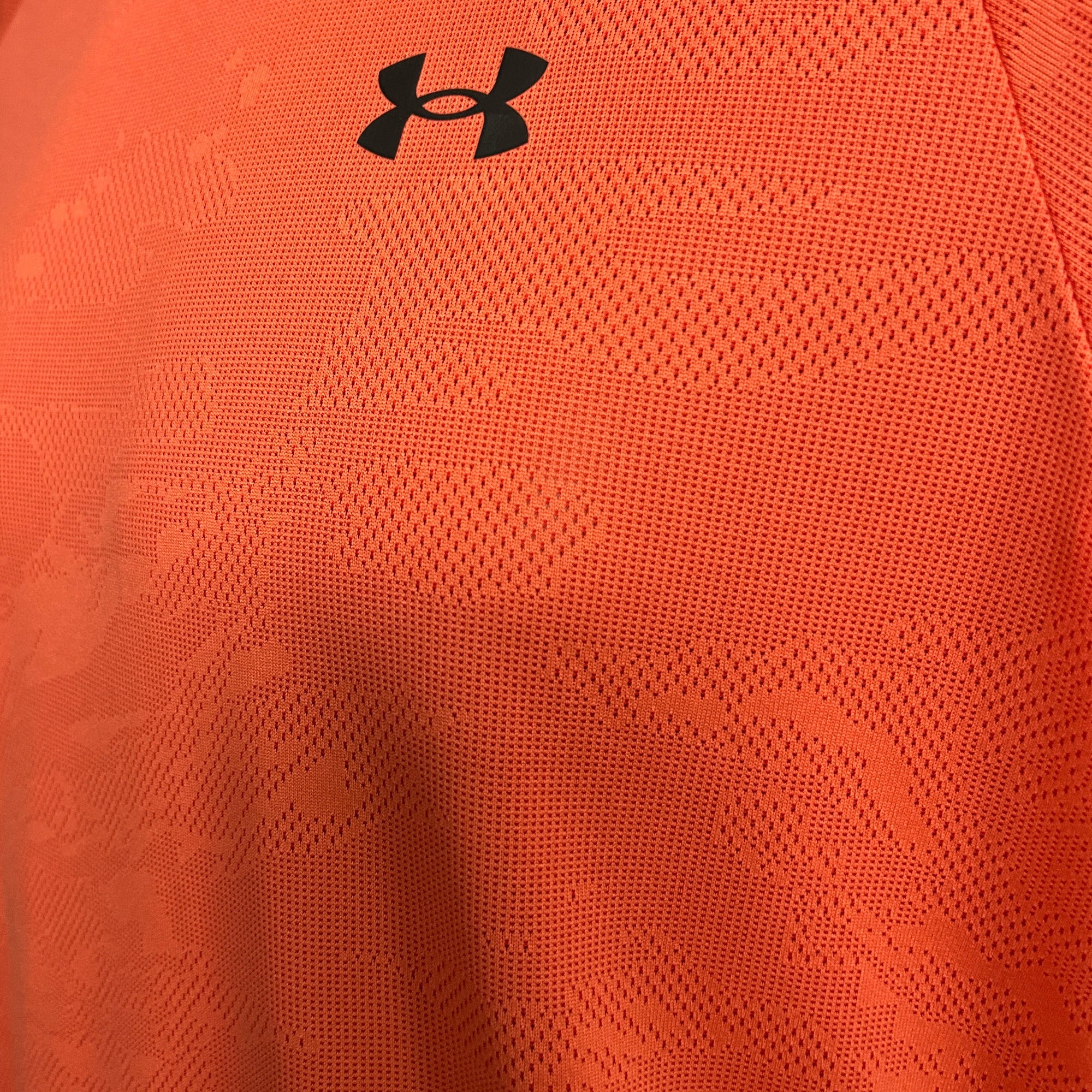 Under Armour Velocity Jacquard Camo T-Shirt - Orange