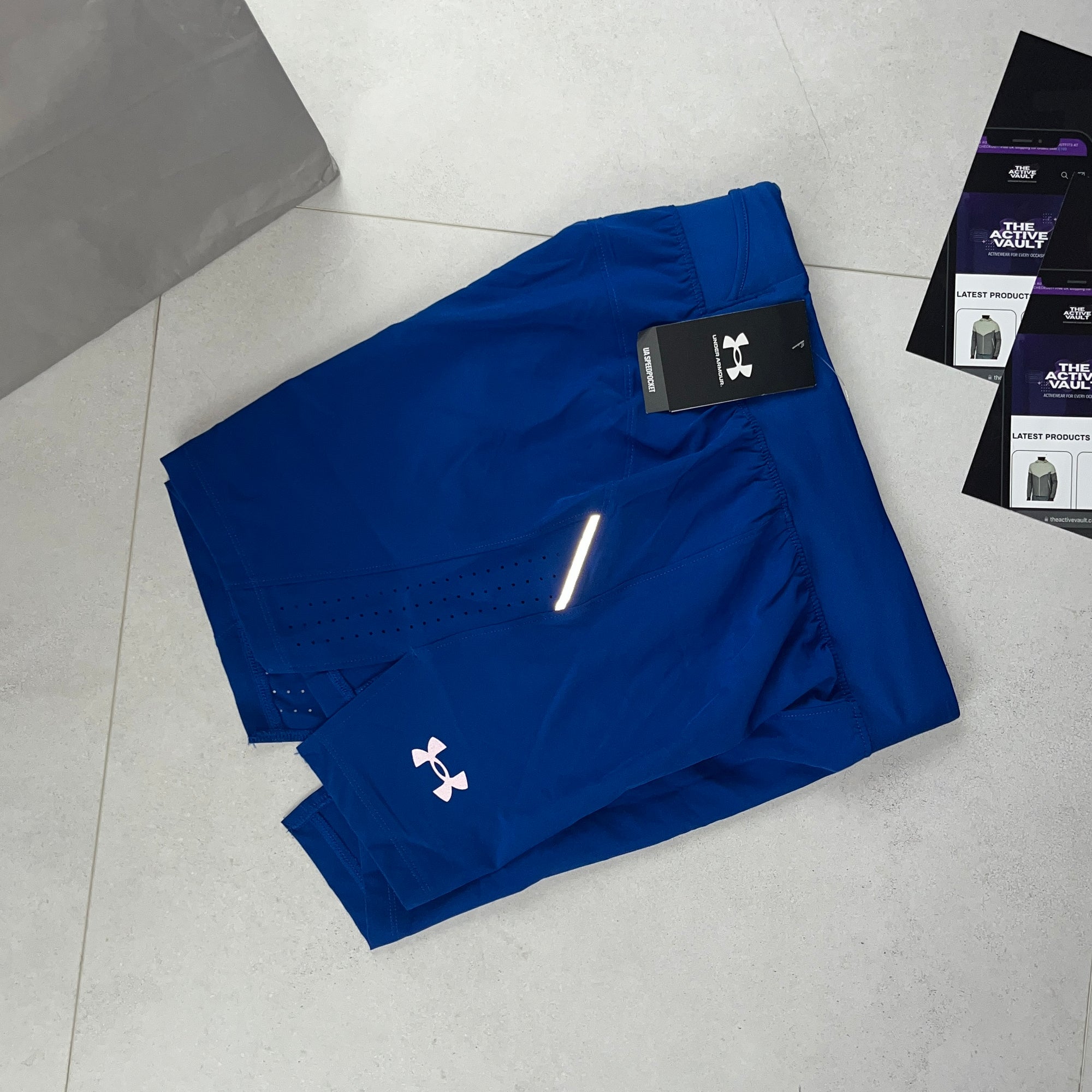Under Armour Launch Pro 5 Inch Shorts - Blue