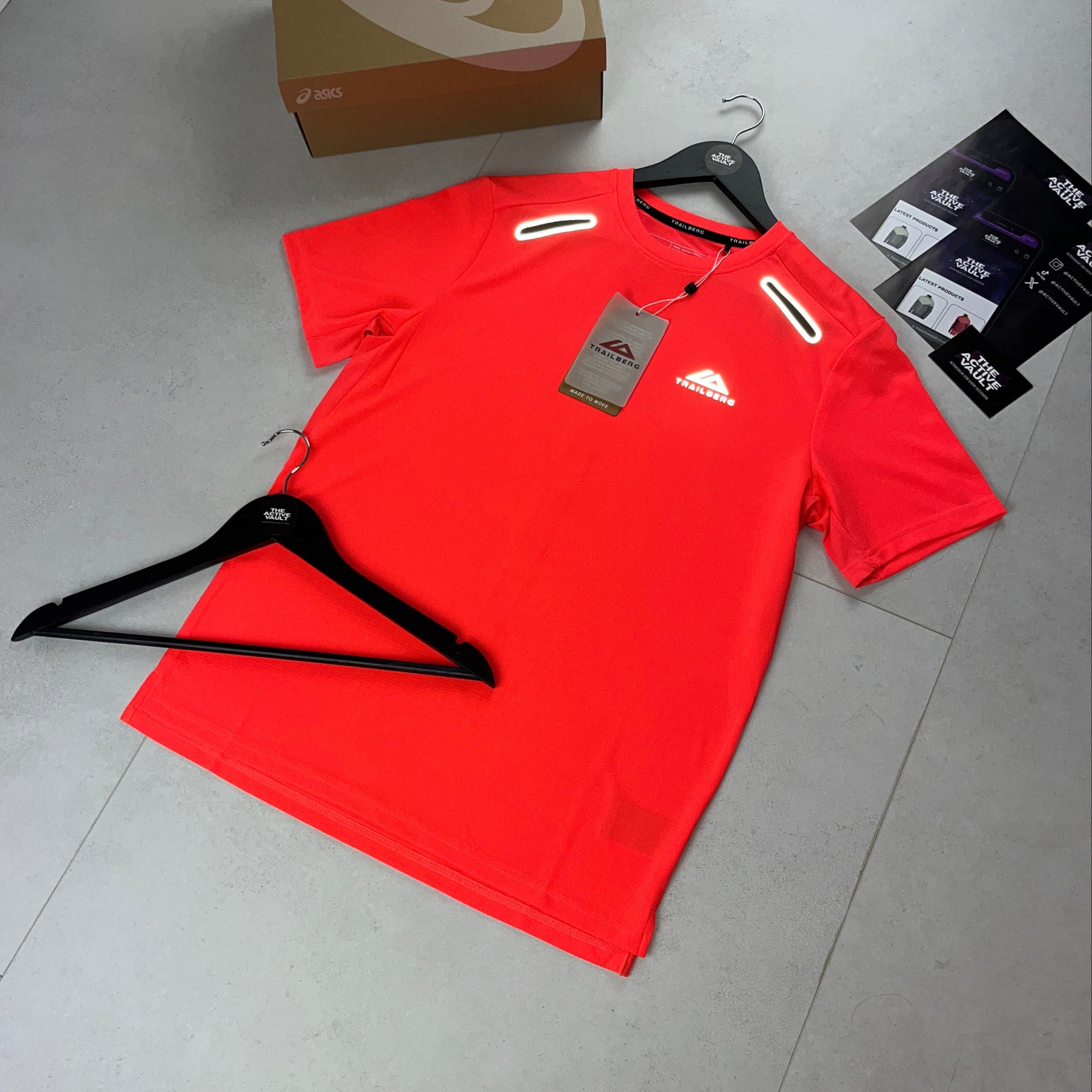 Trailberg Gotthard T-Shirt - Sunset Glow Orange