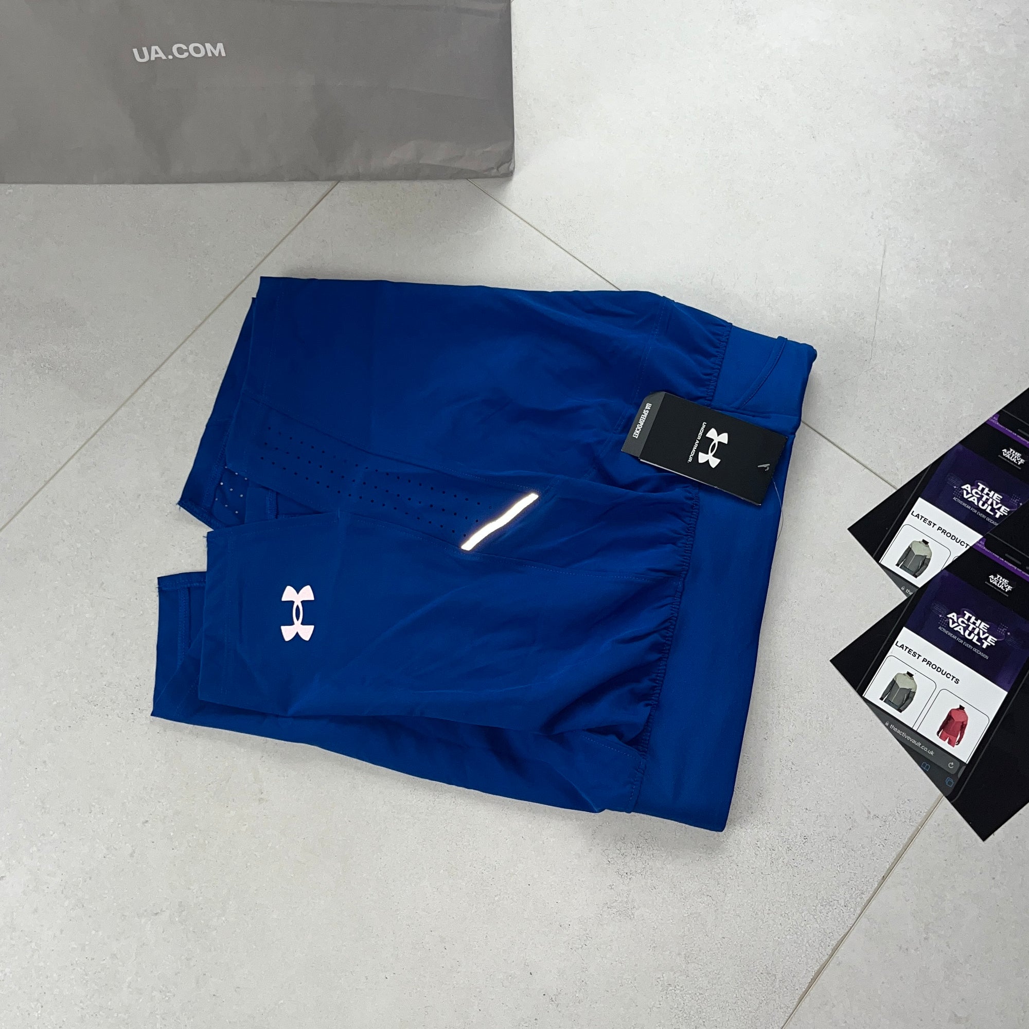 Under Armour Launch Pro 5 Inch Shorts - Blue