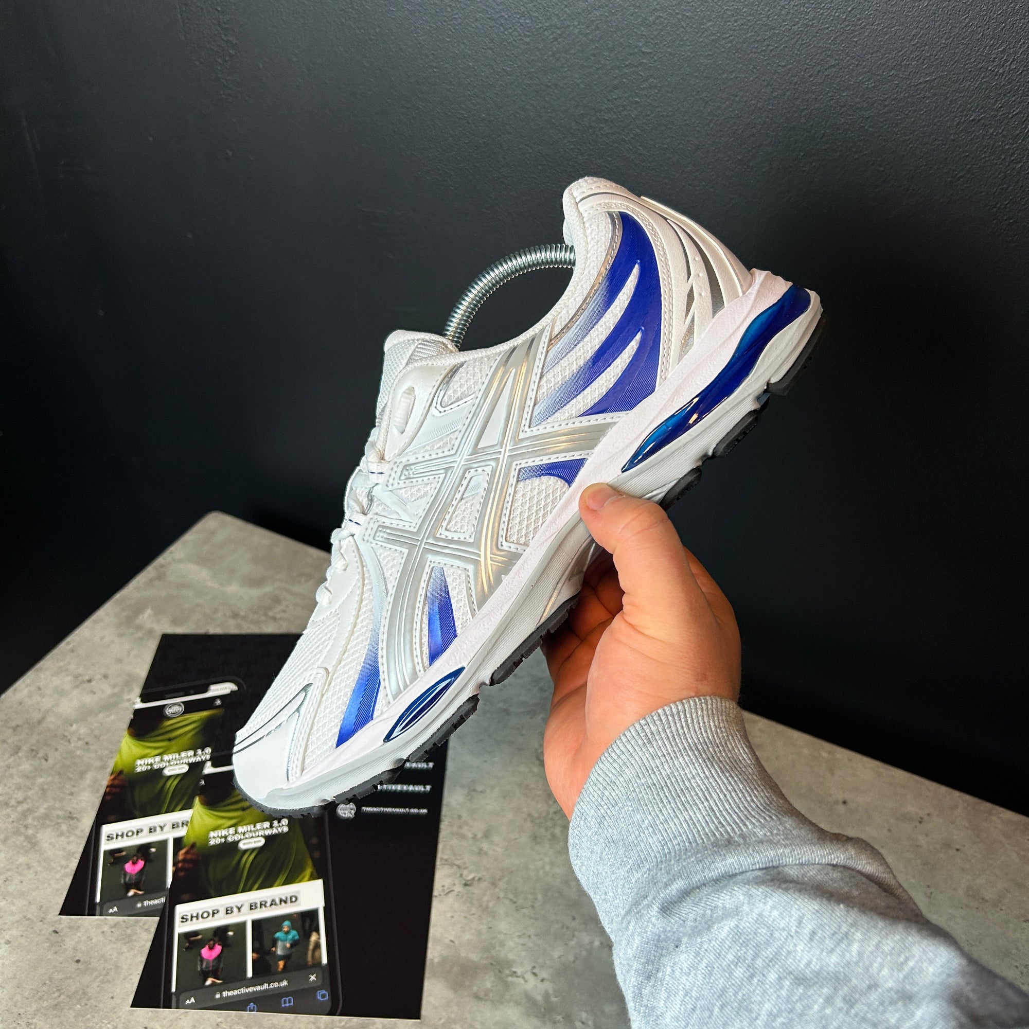 ASICS GEL-SEKIRAN Trainers - White/Blue