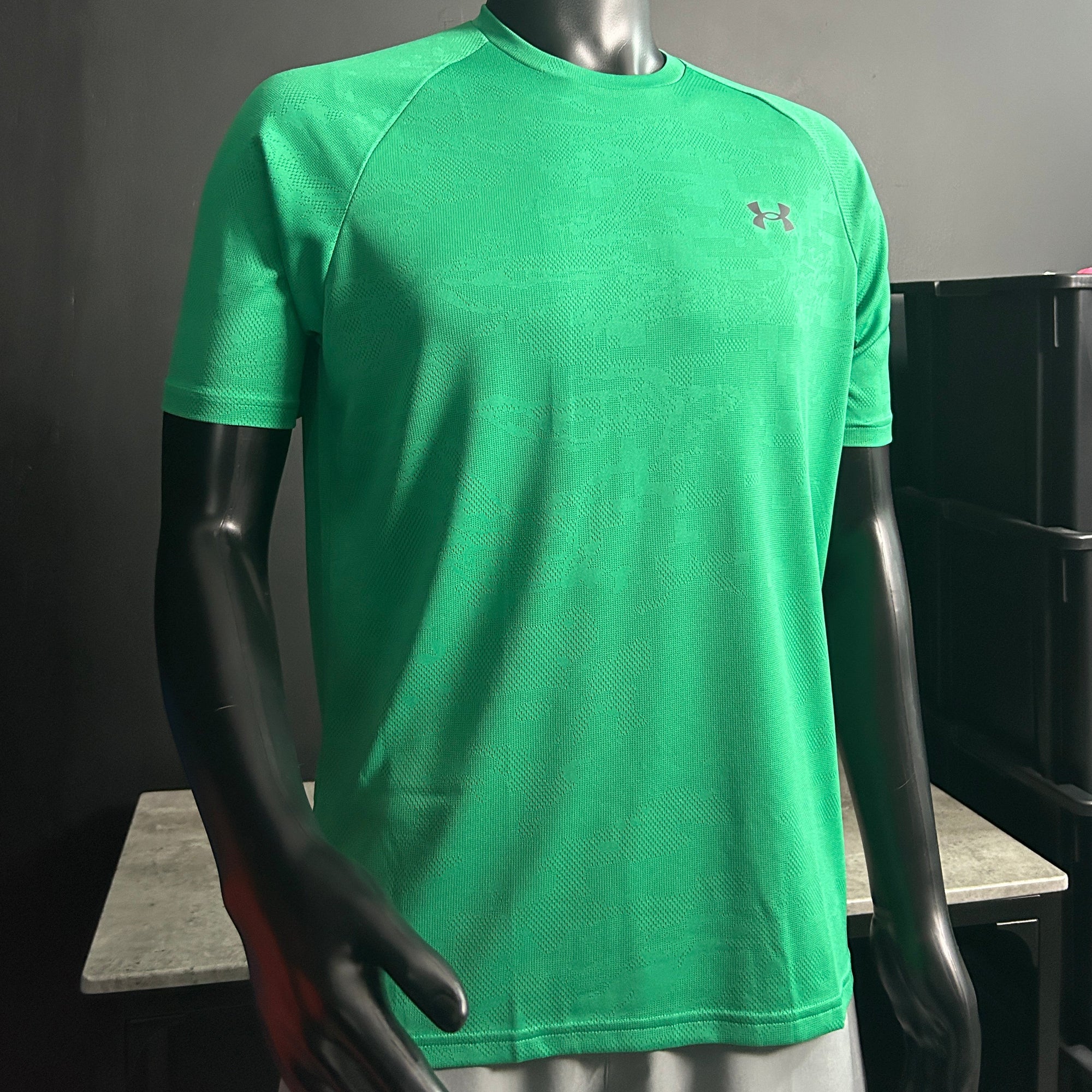 Under Armour Velocity Jacquard Camo T-Shirt - Green