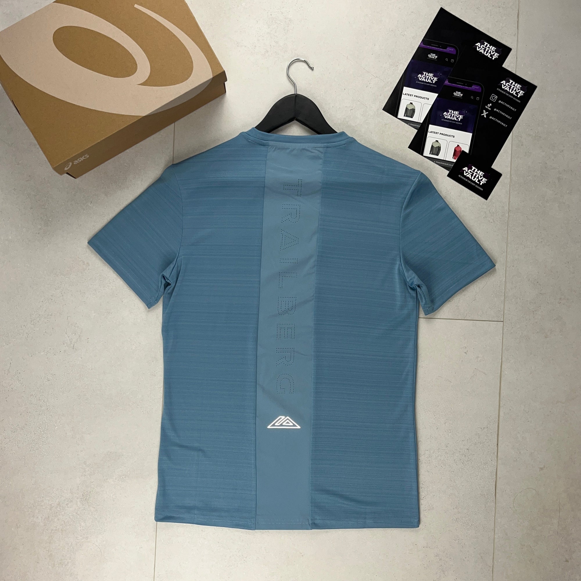 Trailberg Cloud T-Shirt - Washed Indigo/Frost Blue