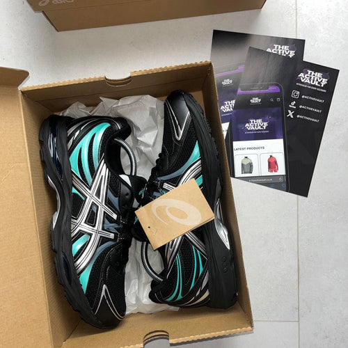 ASICS GEL-SEKIRAN Trainers - Black/Aqua