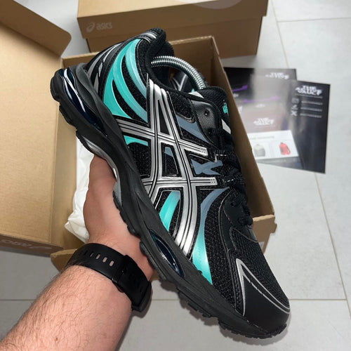 ASICS GEL-SEKIRAN Trainers - Black/Aqua