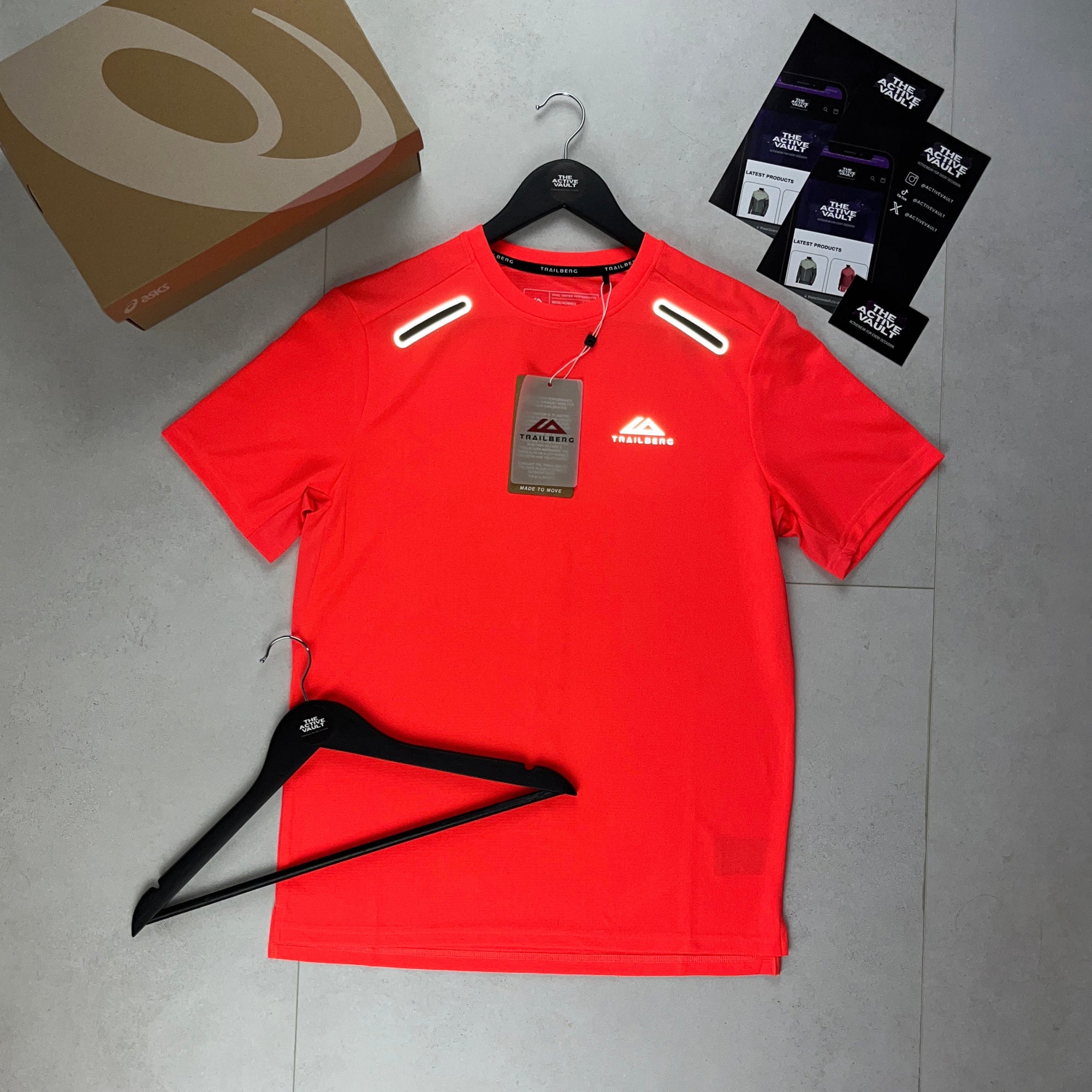 Trailberg Gotthard T-Shirt - Sunset Glow Orange