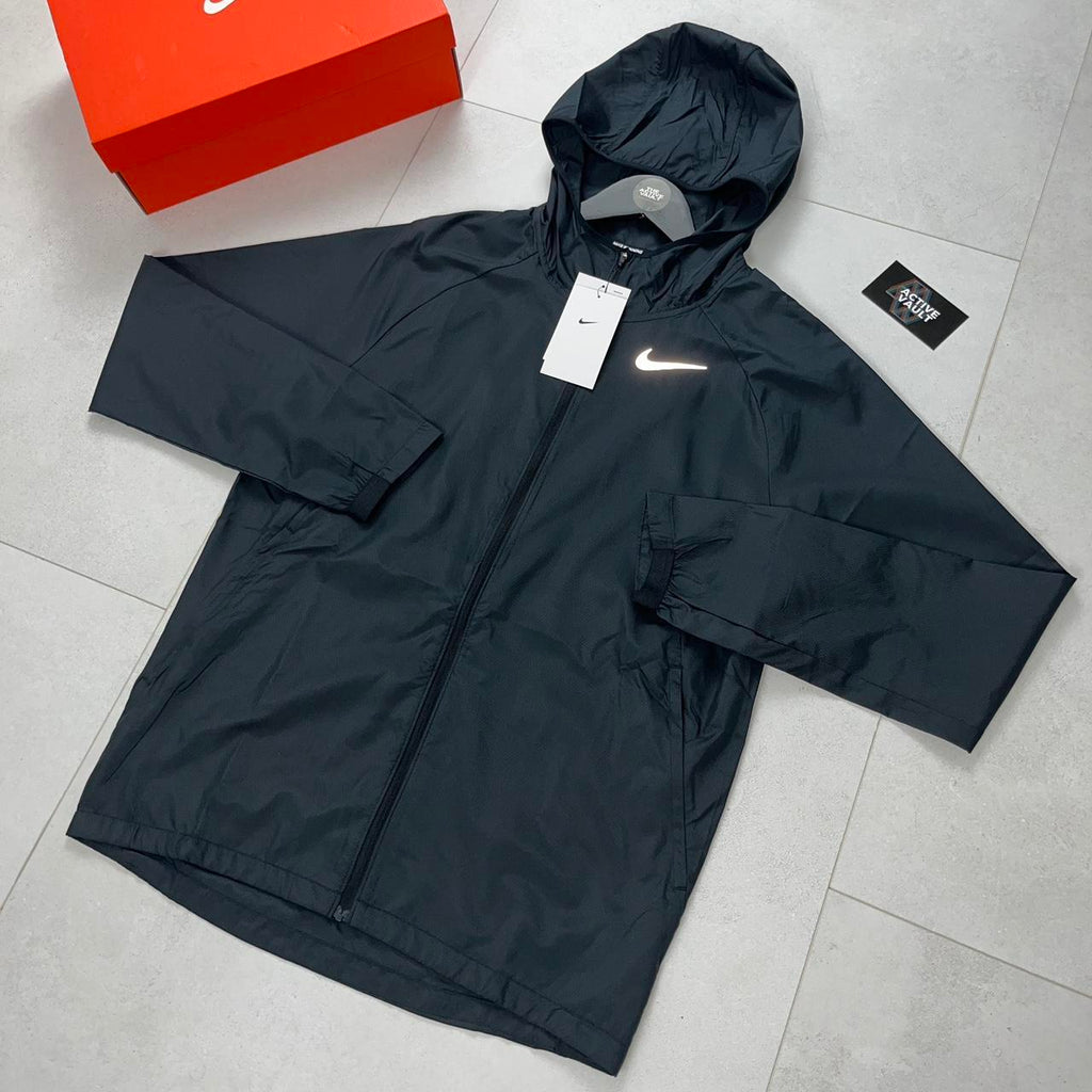 Nike Essential Windbreaker Jacket - Black - Active Vault