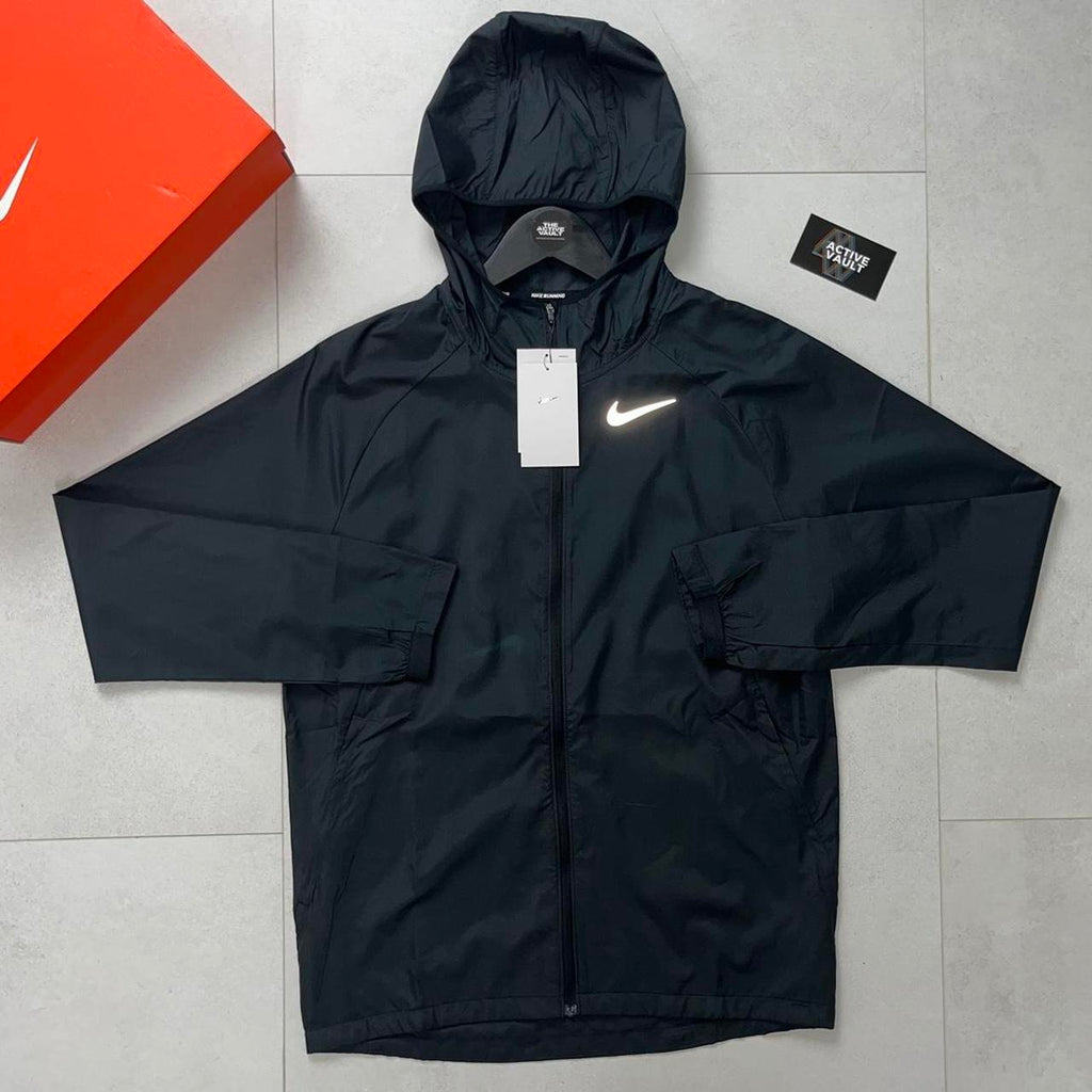 Nike Essential Windbreaker Jacket - Black - Active Vault