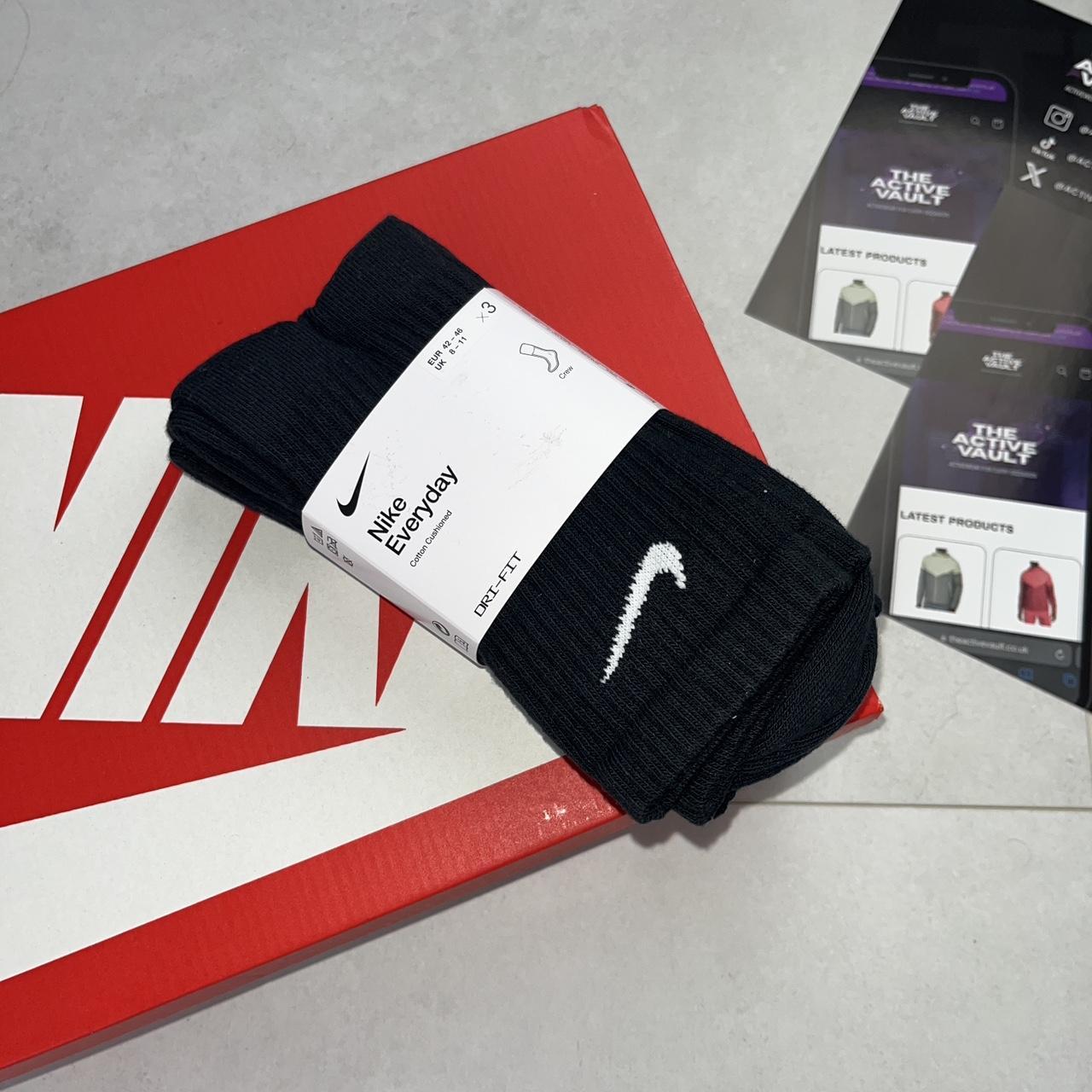 Nike Everyday Cushioned Socks - Black