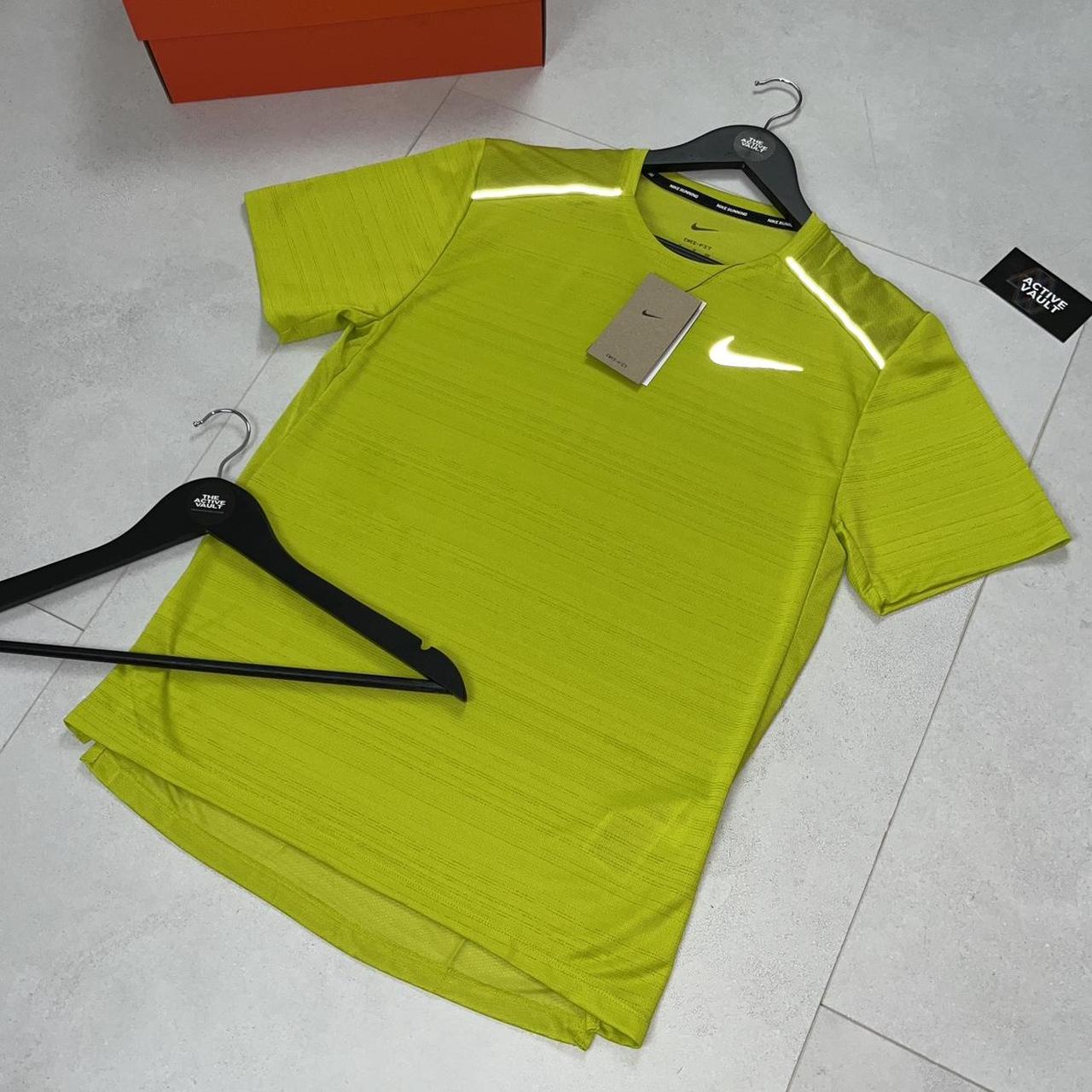 Nike Miler 1.0 T-Shirt - Bright Cactus - Active Vault