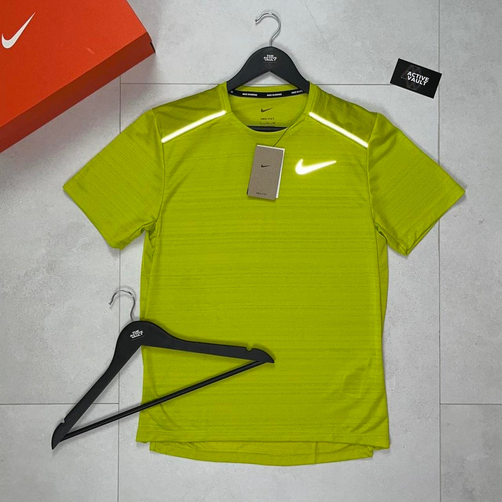 Nike Miler 1.0 T-Shirt - Bright Cactus - Active Vault