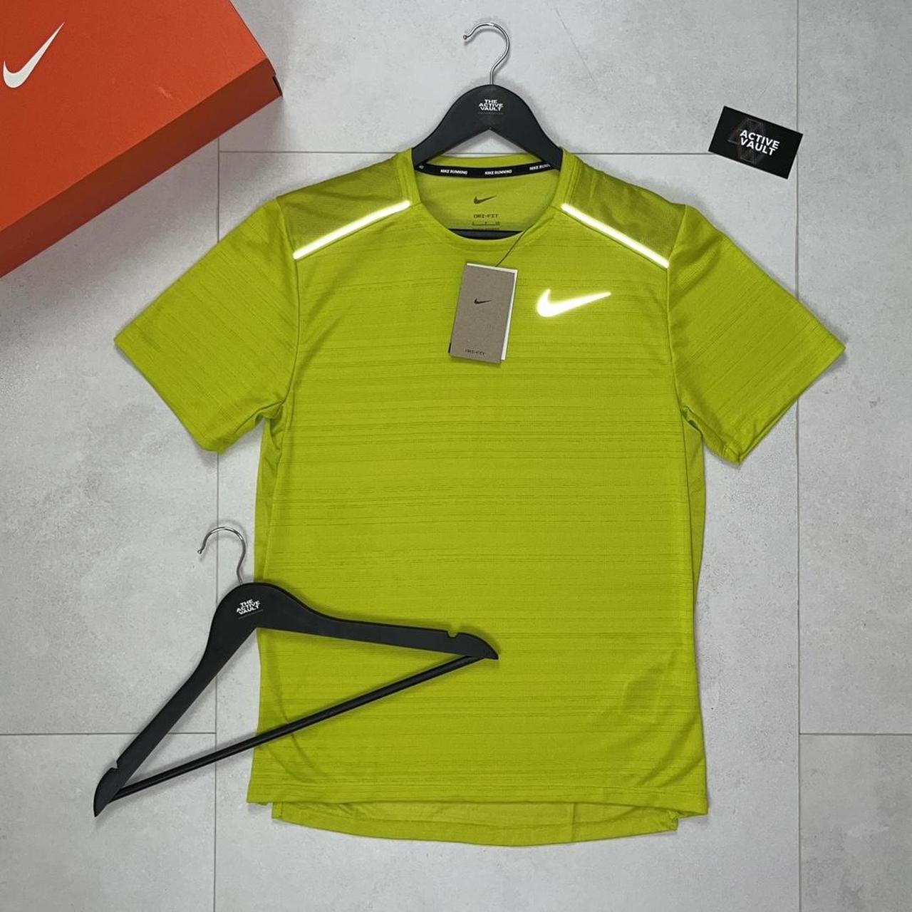 Nike Miler 1.0 T-Shirt - Bright Cactus - Active Vault