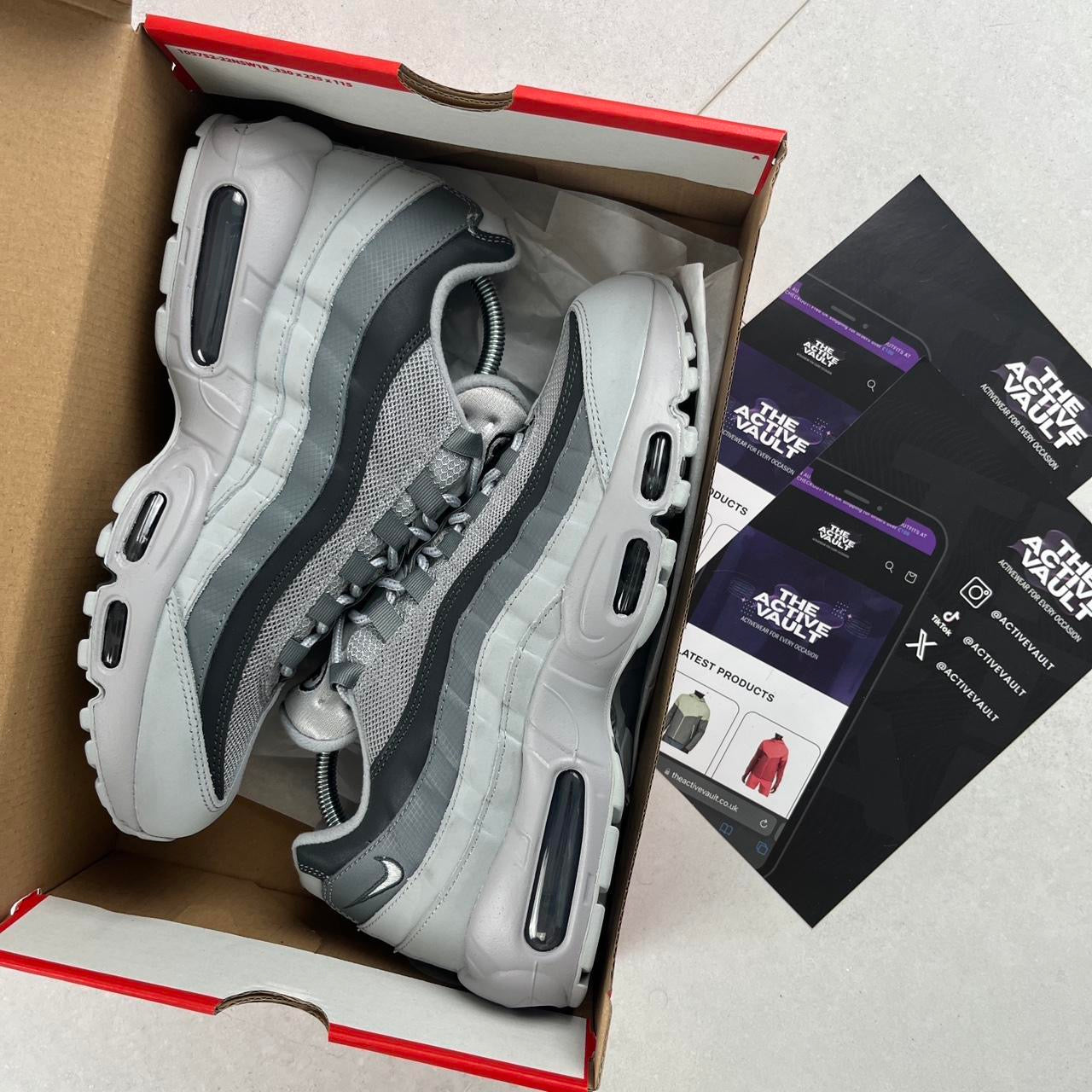Nike Air Max 95 Trainers - Light Smoke Grey
