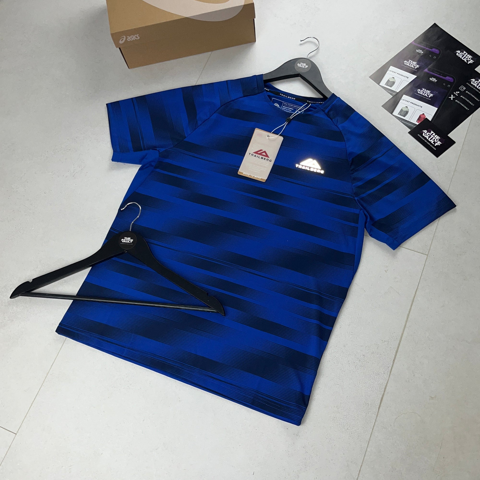 Trailberg Dimension 2.0 T-Shirt - Twilight Haze/Navy Blue