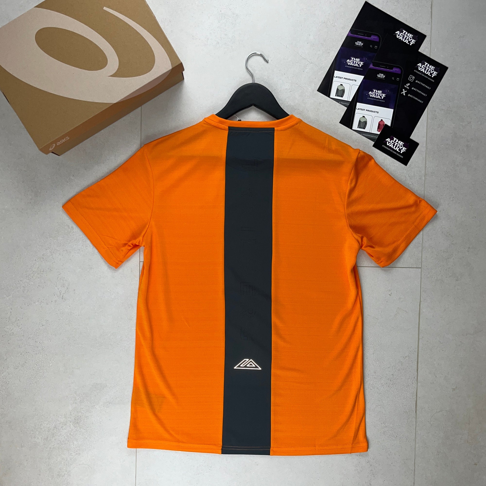 Trailberg Cloud T-Shirt - Orange Burst/Iron Grey