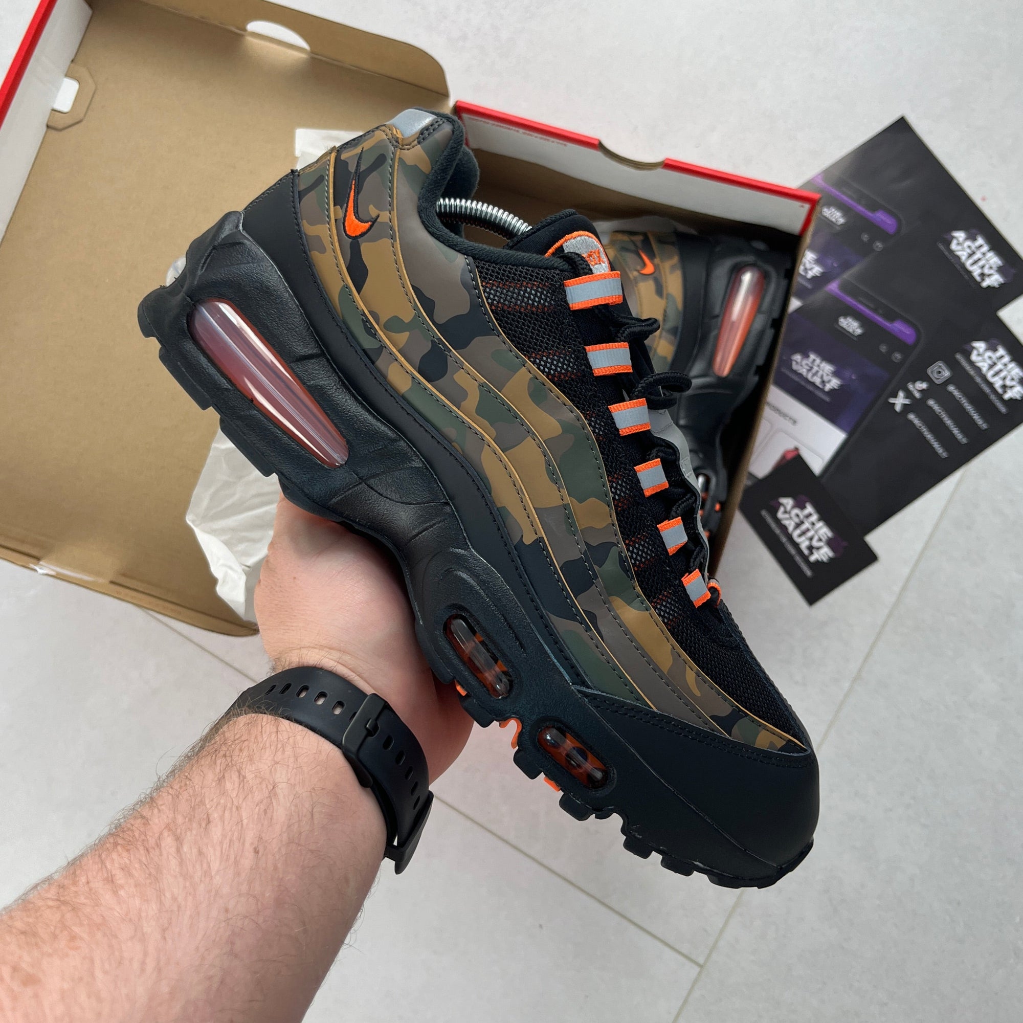 Nike Air Max 95 Trainers - Old Moss Camo