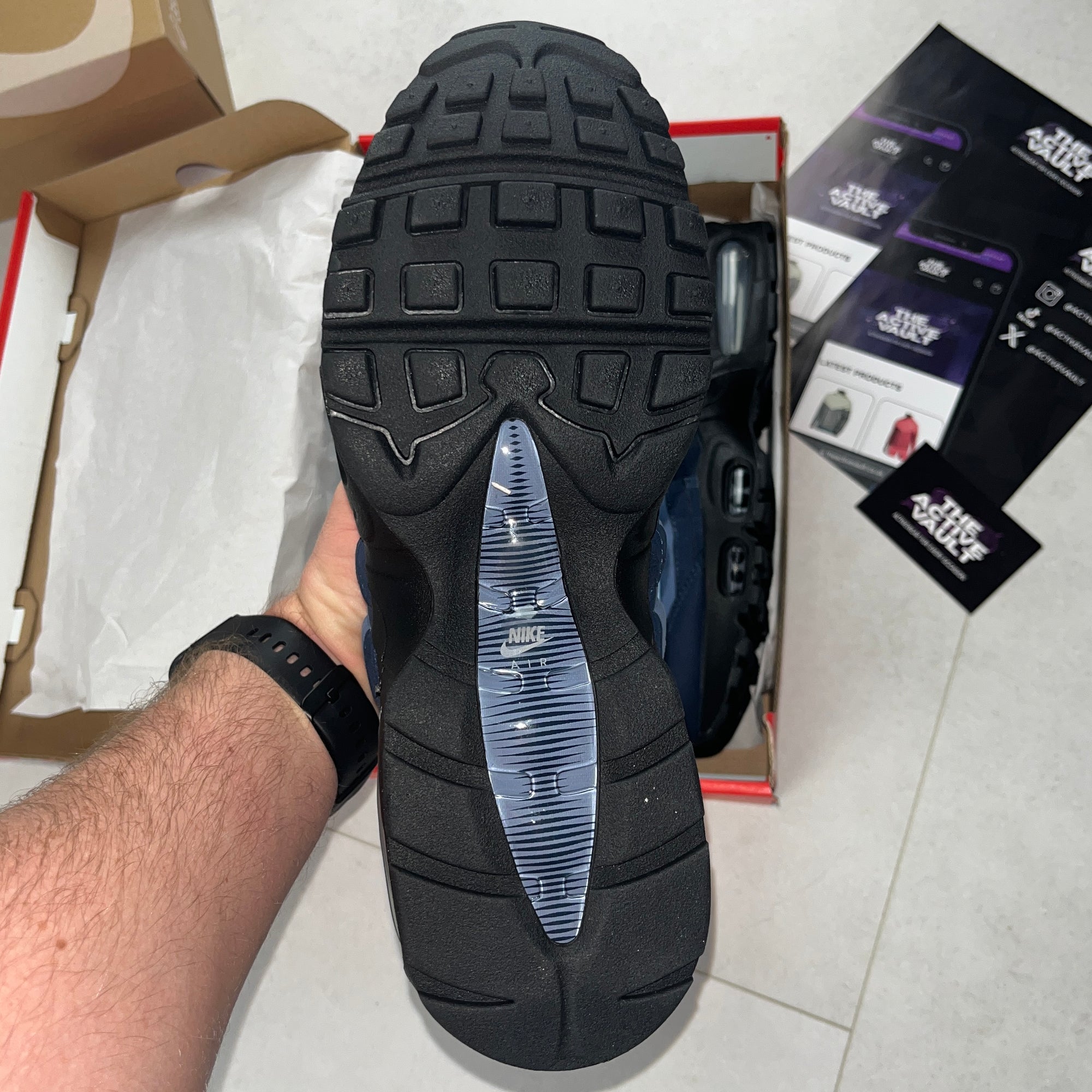 Nike Air Max 95 Trainers - Obsidian Blue