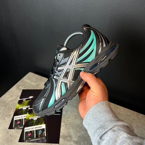 ASICS GEL-SEKIRAN Trainers - Black/Aqua - Active Vault