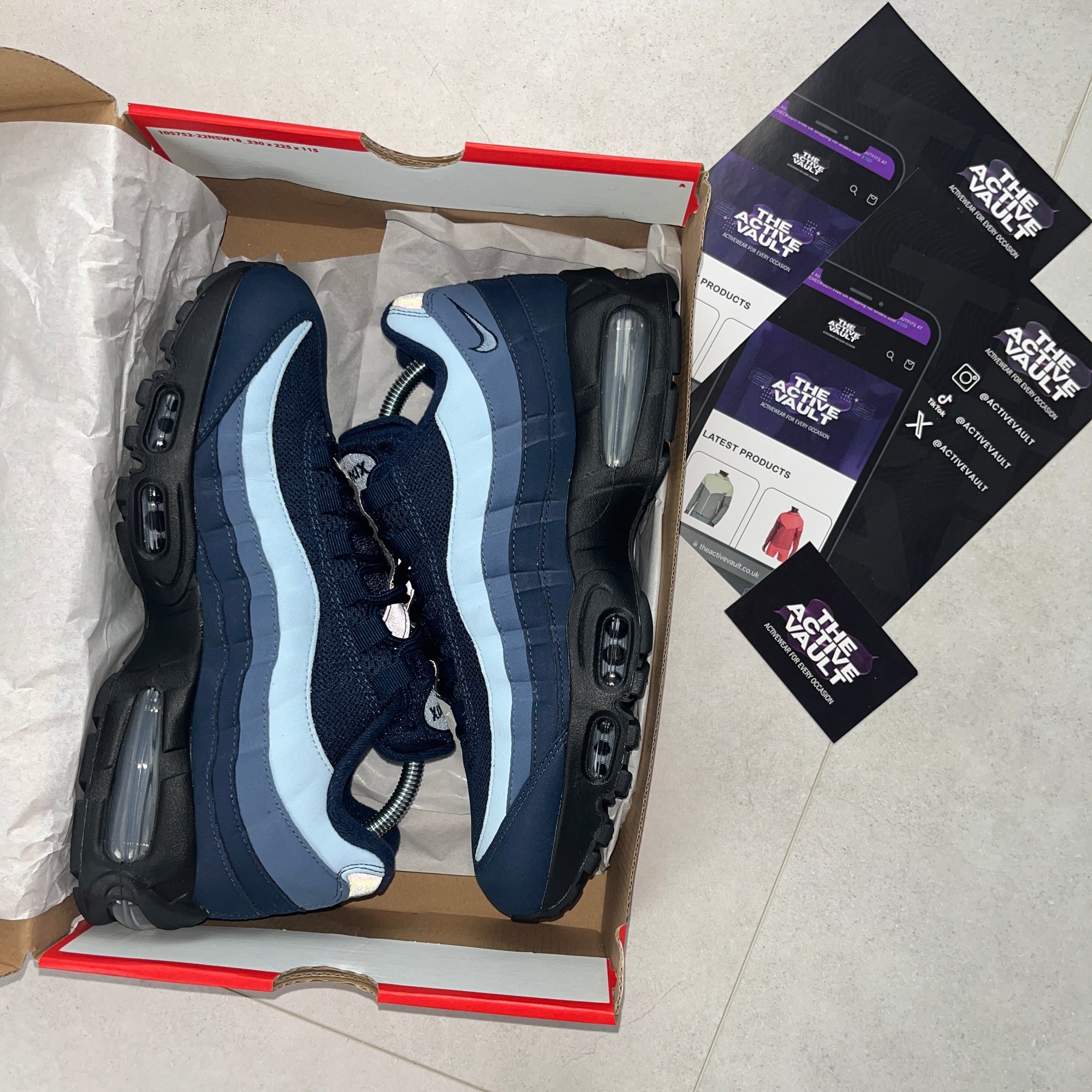 Nike Air Max 95 Trainers - Obsidian Blue