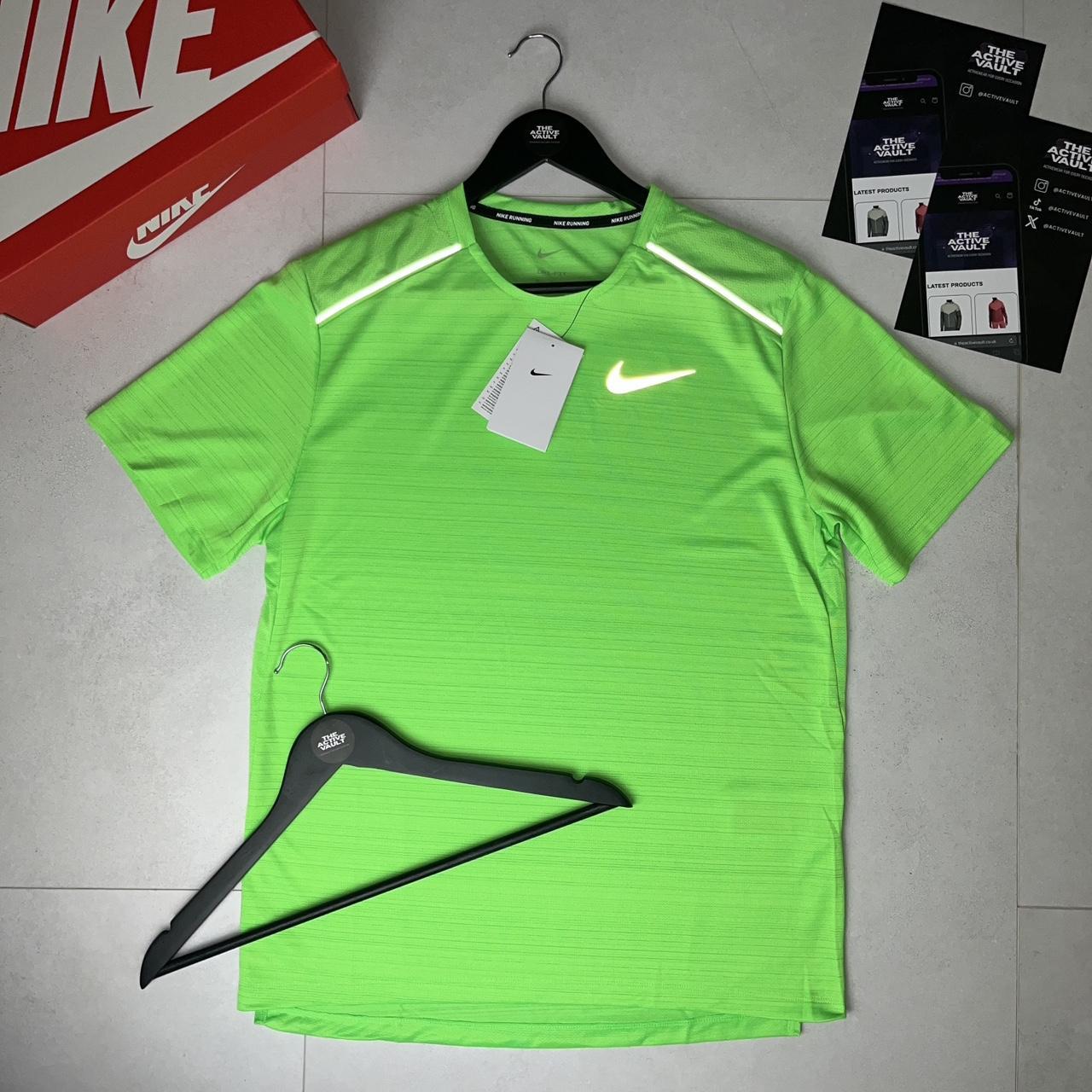 Nike Miler 1.0 T-Shirt - Green Strike