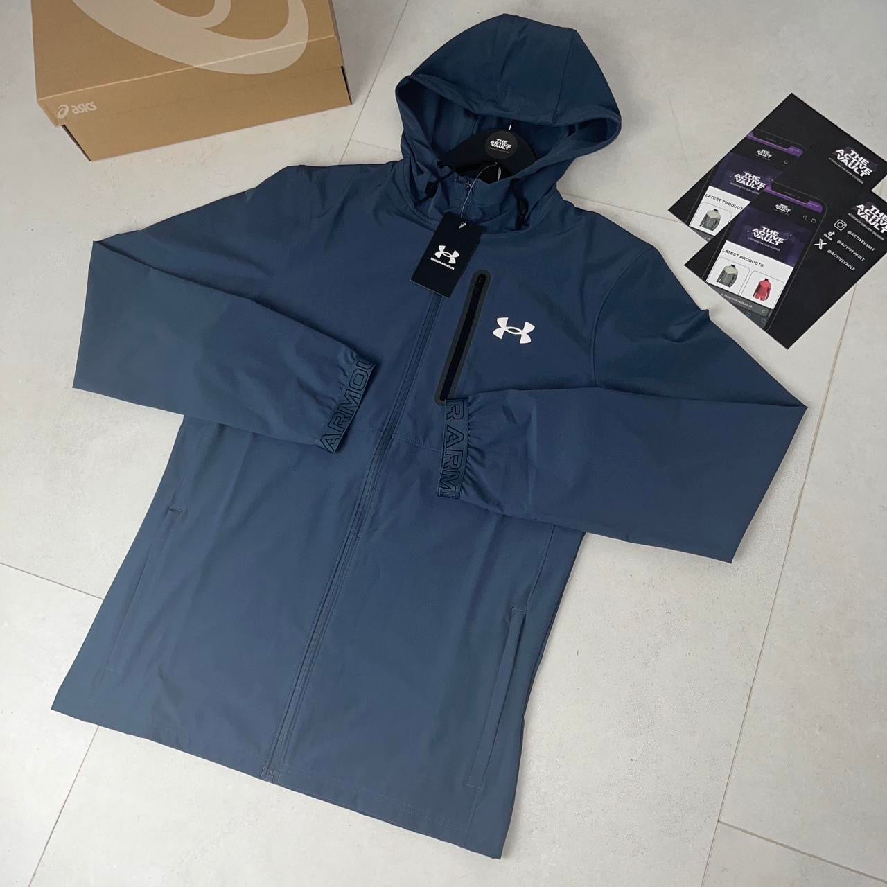 Under Armour Woven Vanish Jacket - Downpour Grey