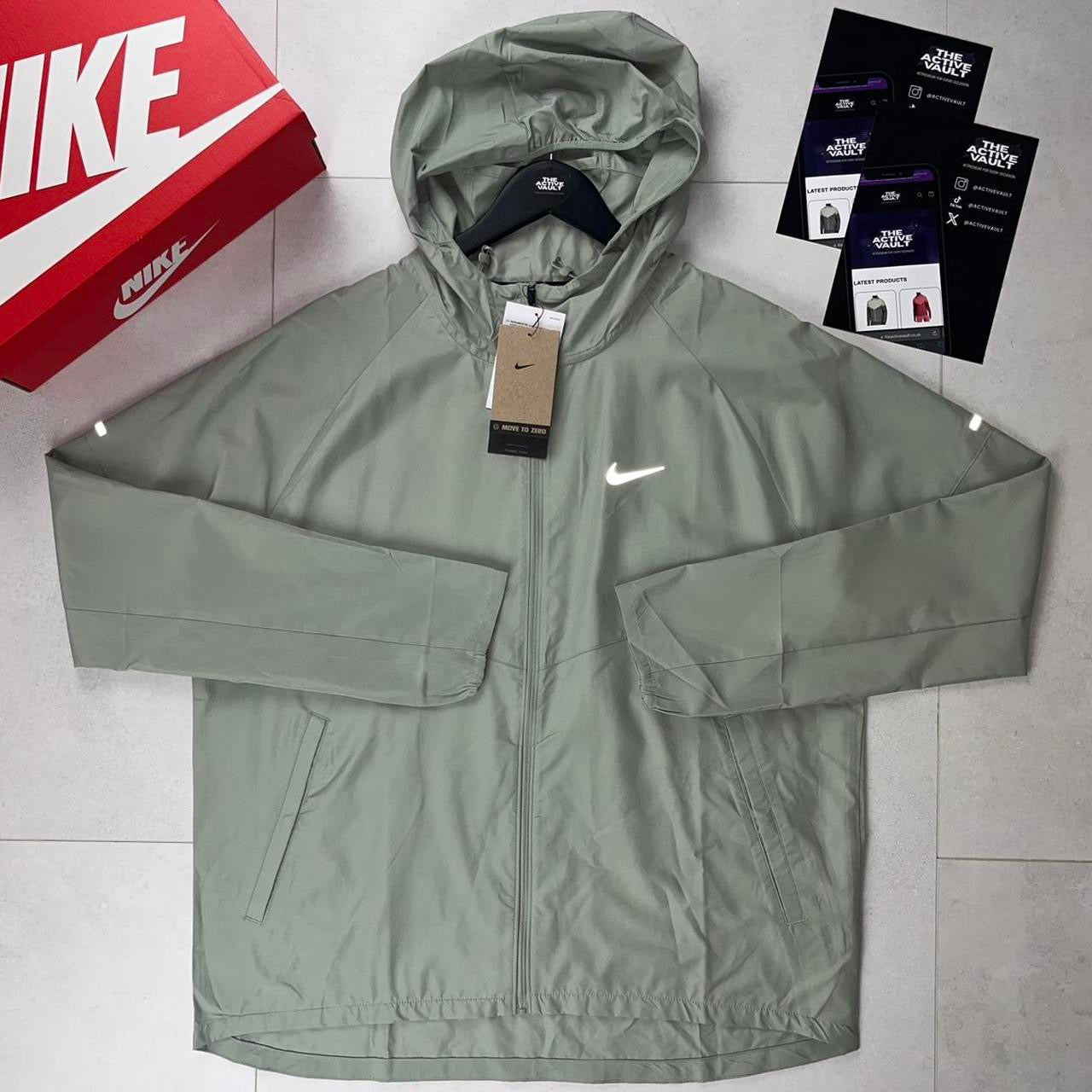 Nike Repel Windrunner Running Jacket - Olive Aura