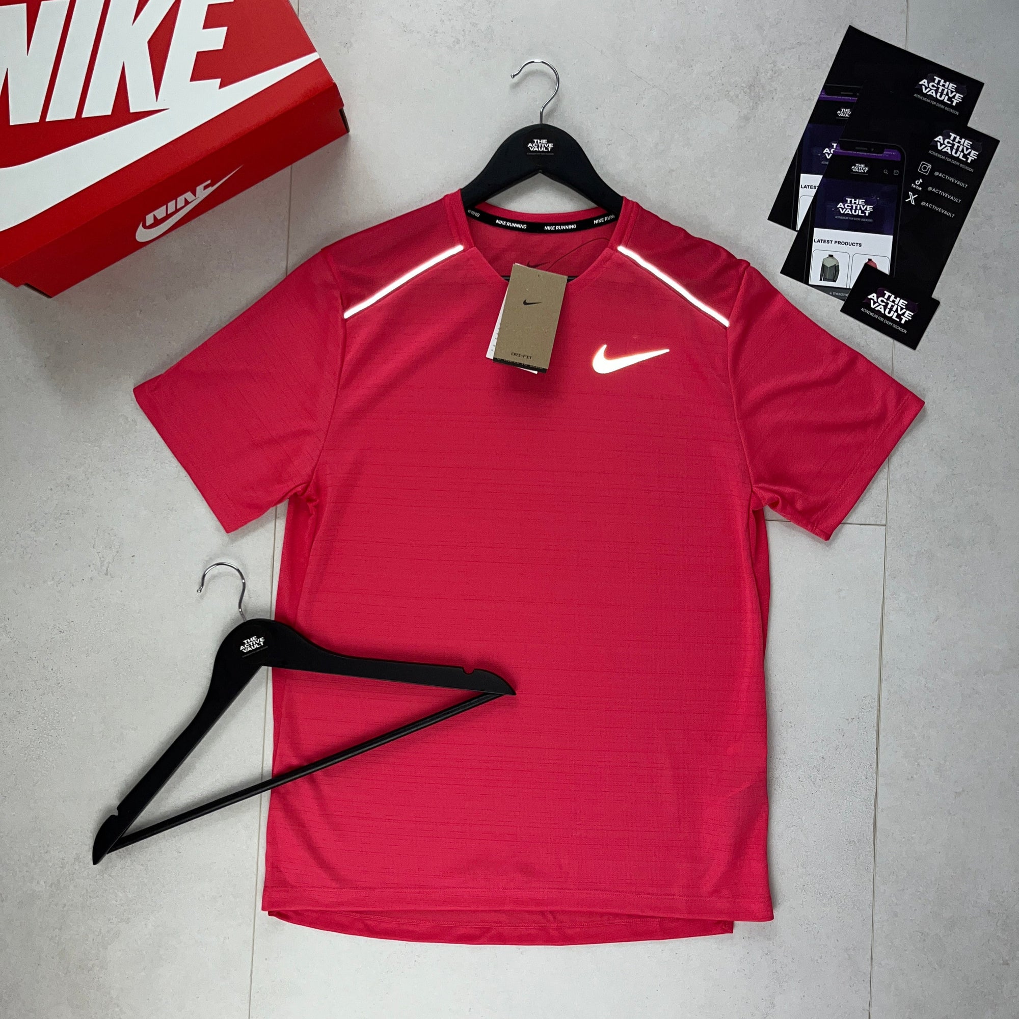 Nike 1.0 Miler T-Shirt - Aster Pink - Active Vault
