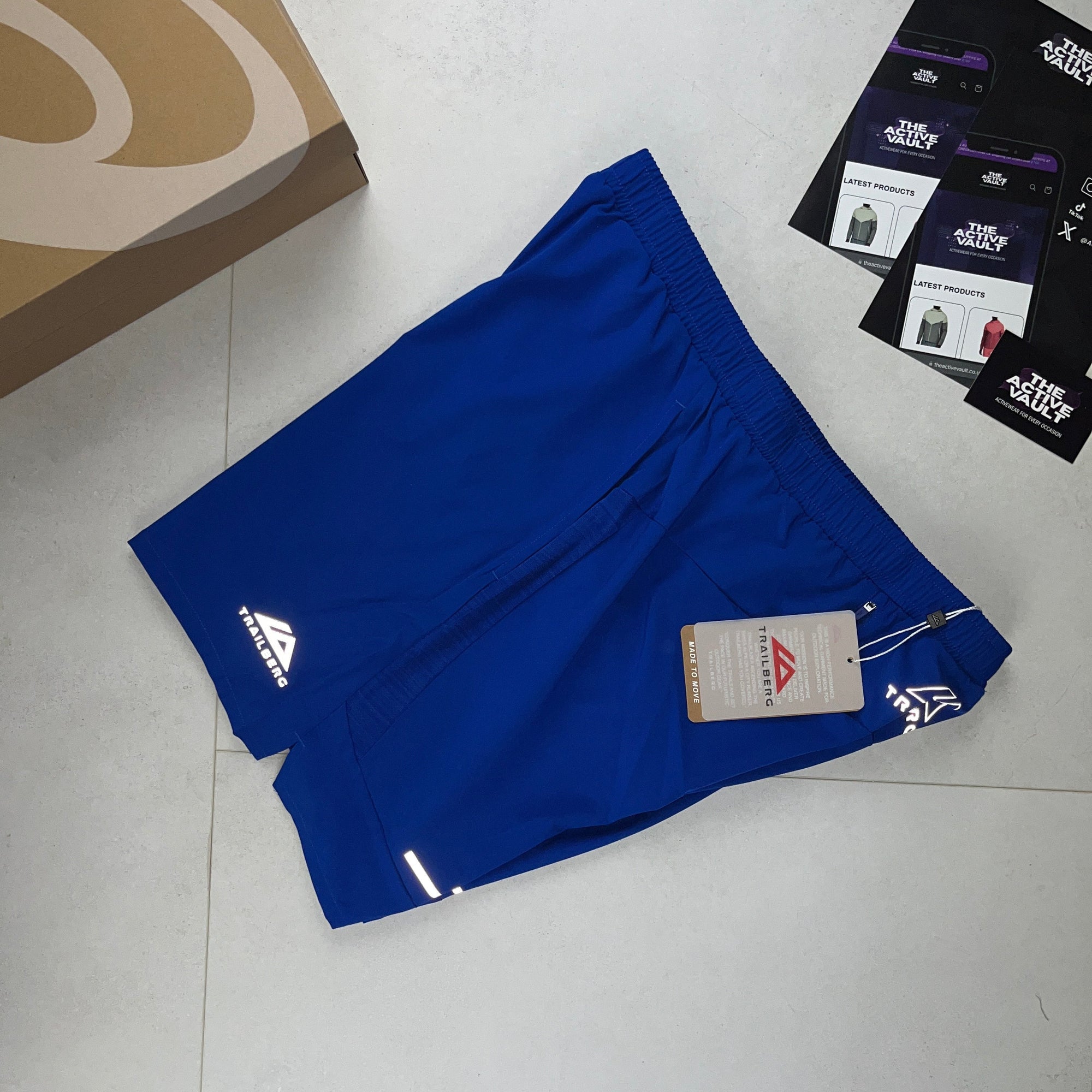 Trailberg Cloud Shorts - Twilight Haze Blue