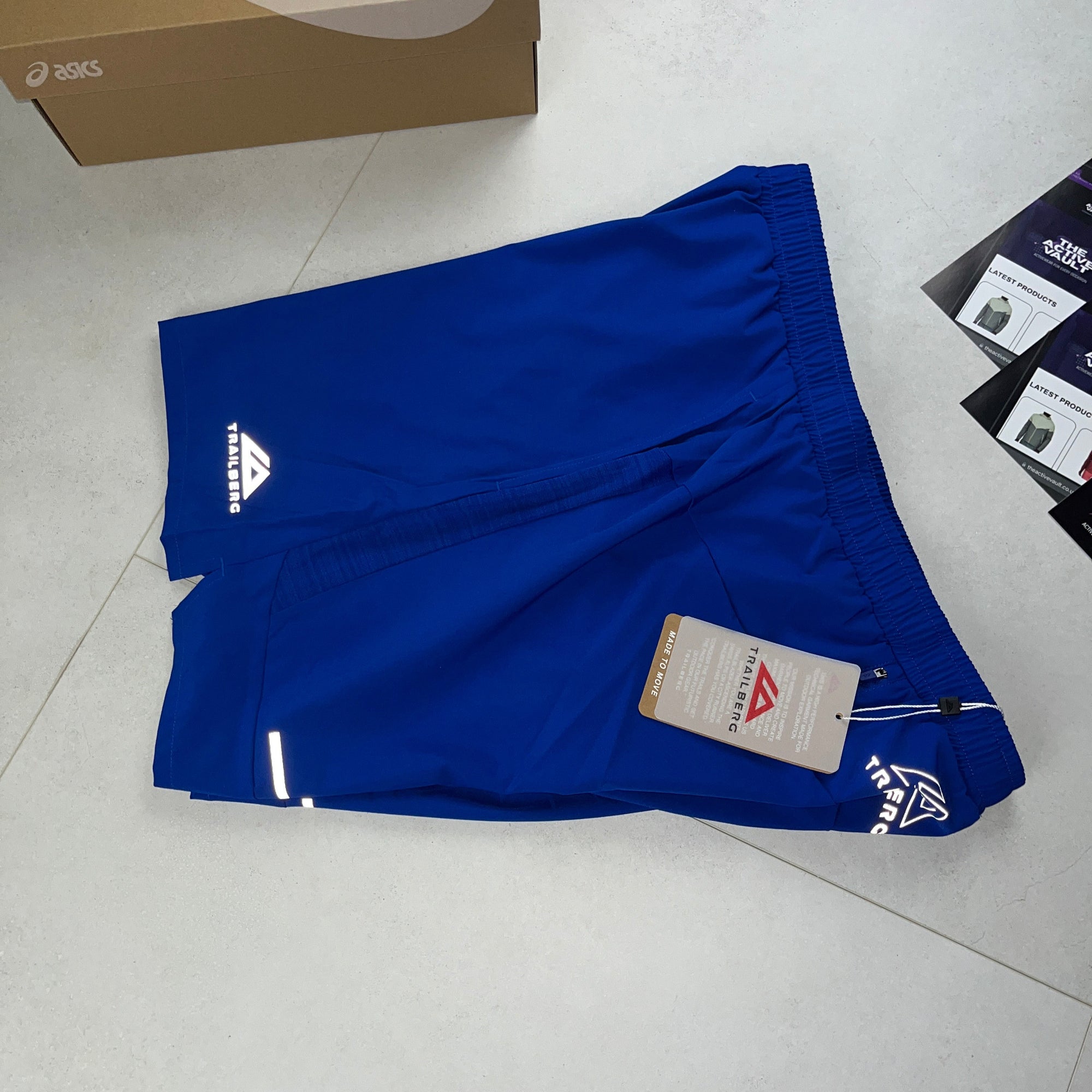 Trailberg Cloud Shorts - Twilight Haze Blue