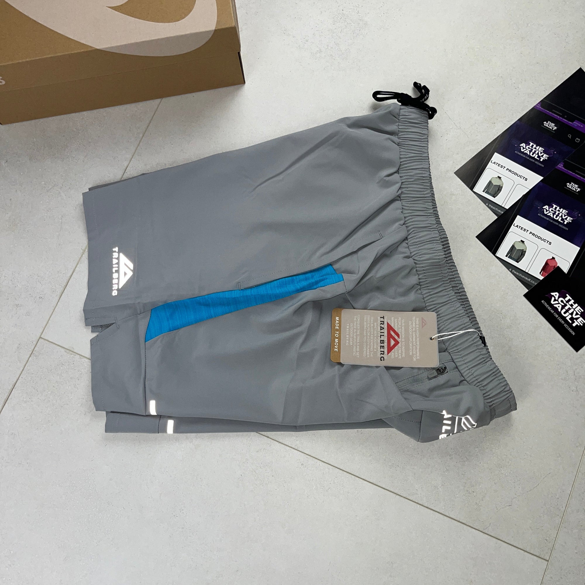 Trailberg Cloud Shorts - Frosted Fog Grey