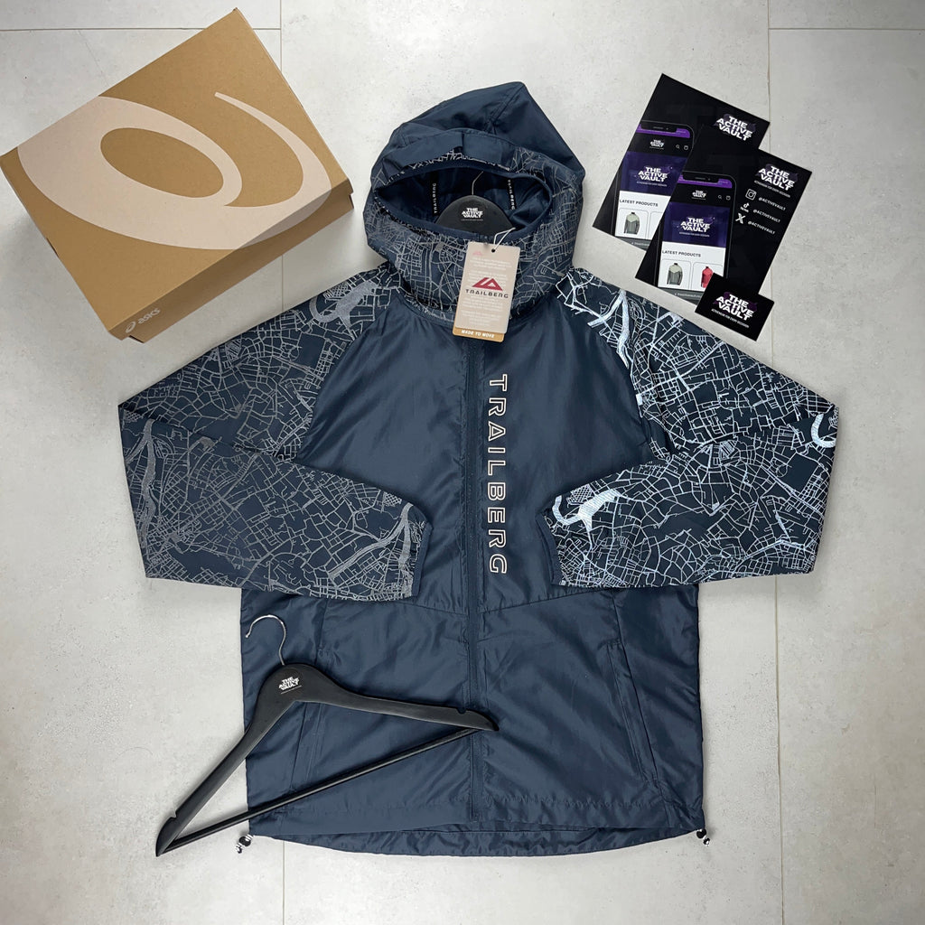 Trailberg Geneva Windbreaker Jacket - Ombre Blue