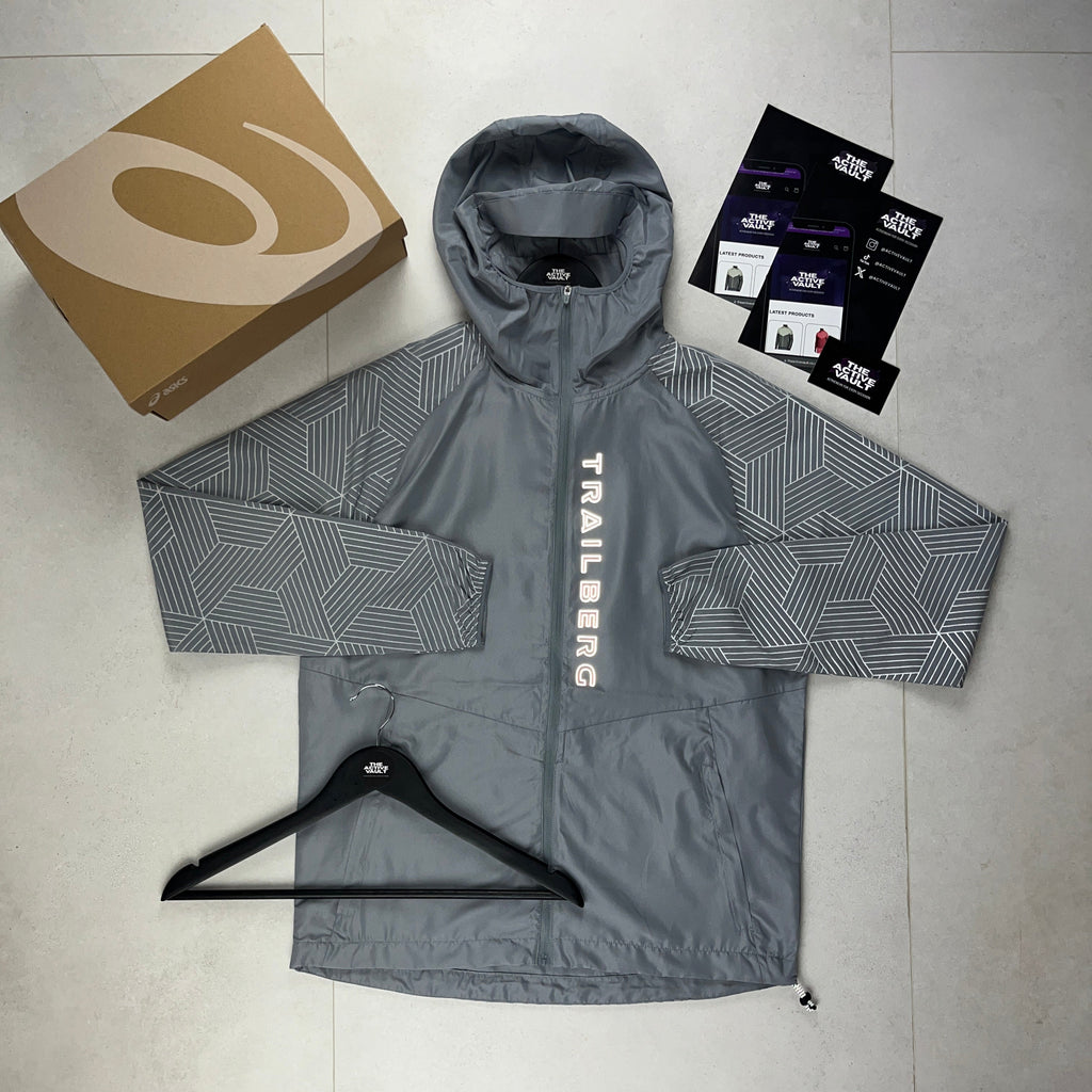 Trailberg Axis Windbreaker Jacket - Frosted Fog Grey