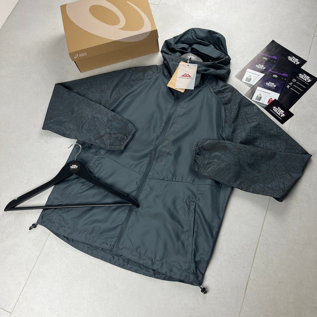 Trailberg Geneva Windbreaker Jacket - Charcoal Grey
