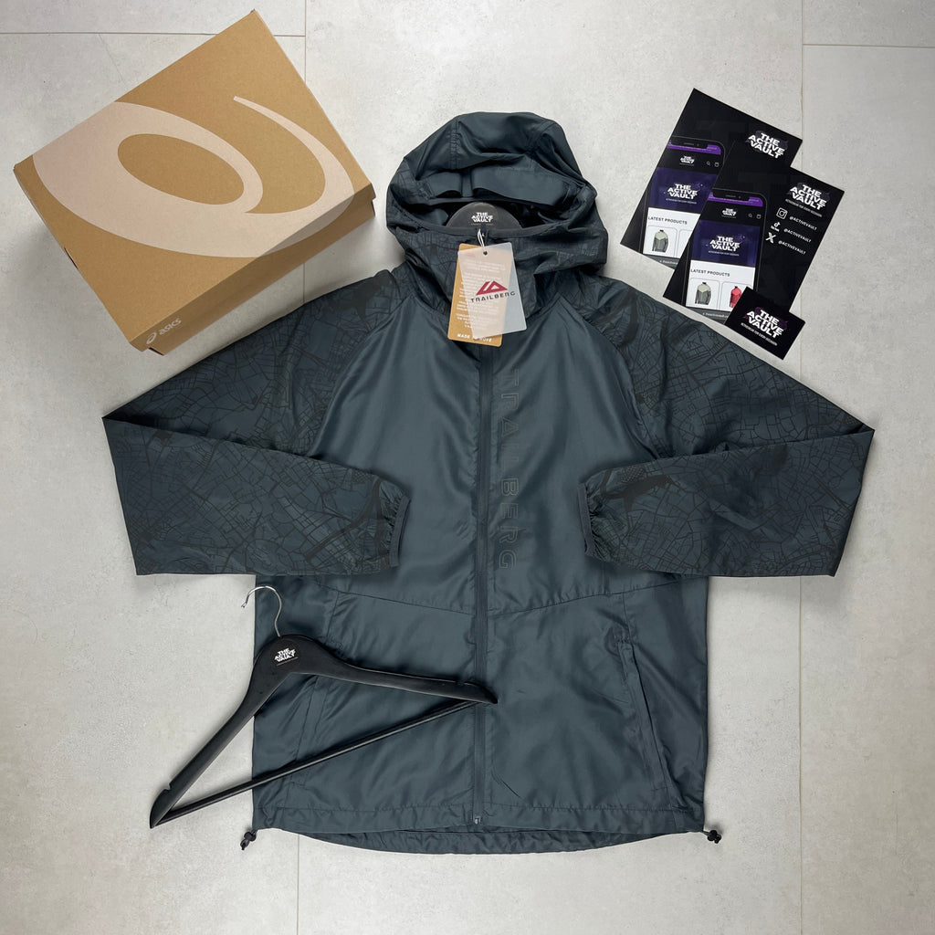Trailberg Geneva Windbreaker Jacket - Charcoal Grey
