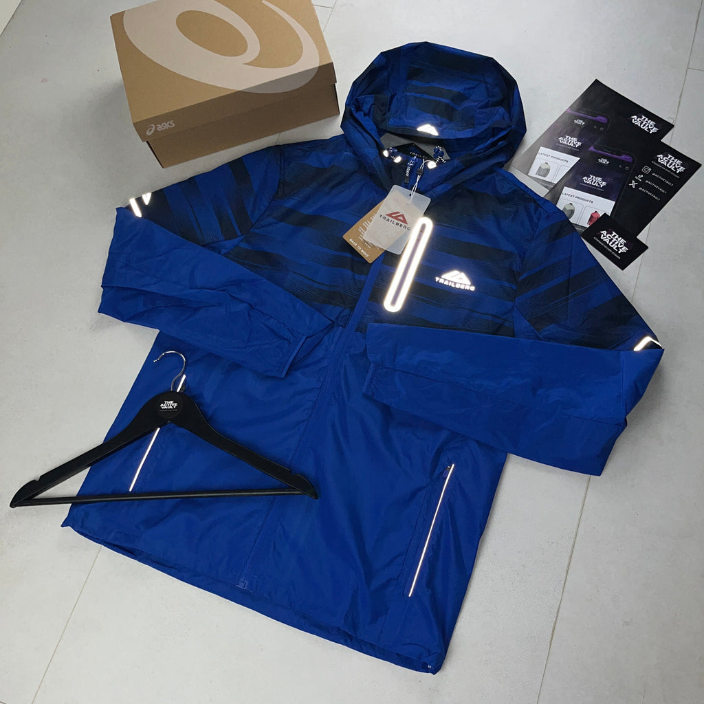 Trailberg Dimension 2.0 Windbreaker Jacket - Twilight Haze/Navy Blue