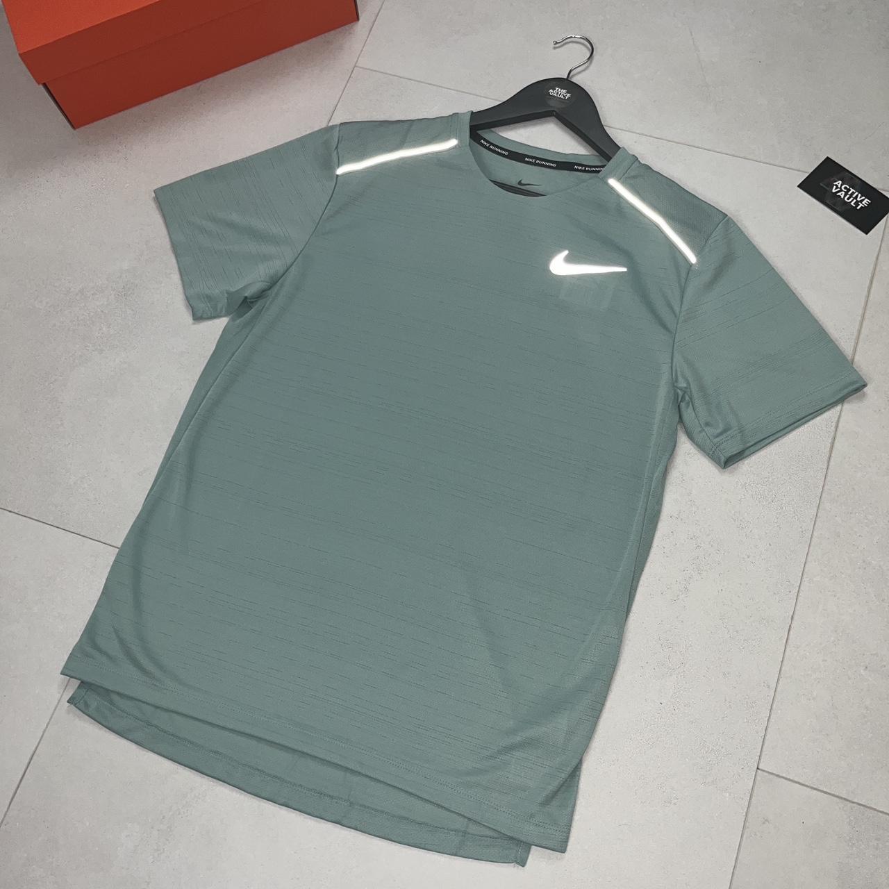 Nike Miler 1.0 T-Shirt - Mineral Green - Active Vault