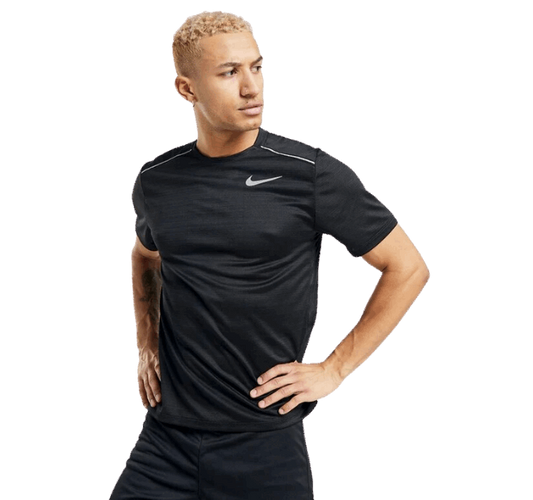 Nike 1.0 Miler T-Shirt - Black - Active Vault
