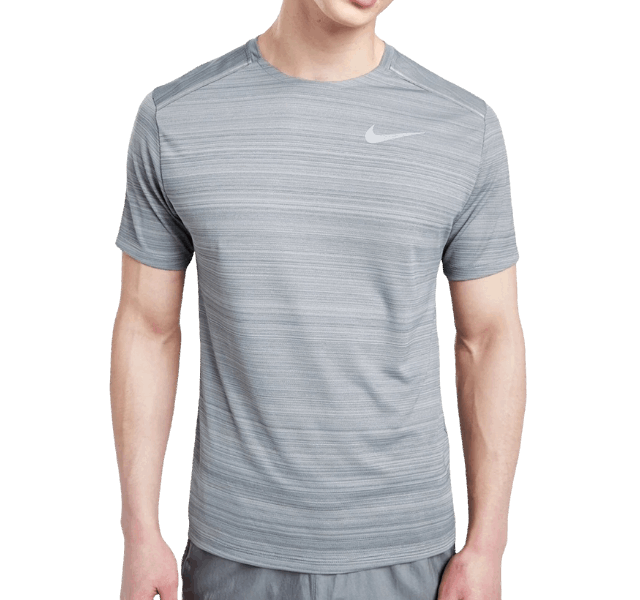 Nike 1.0 Miler T-Shirt - Grey - Active Vault