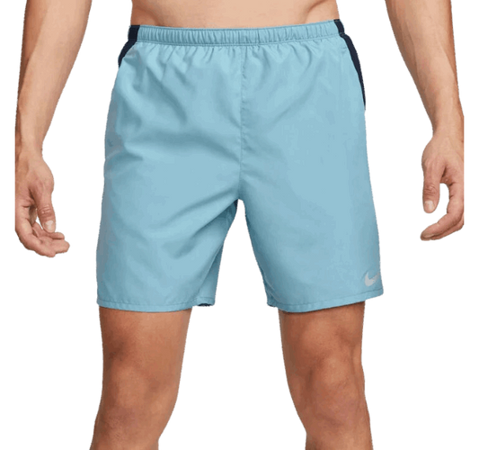 Nike Challenger Brief-Lined 7inch Shorts - Worn Blue - Active Vault