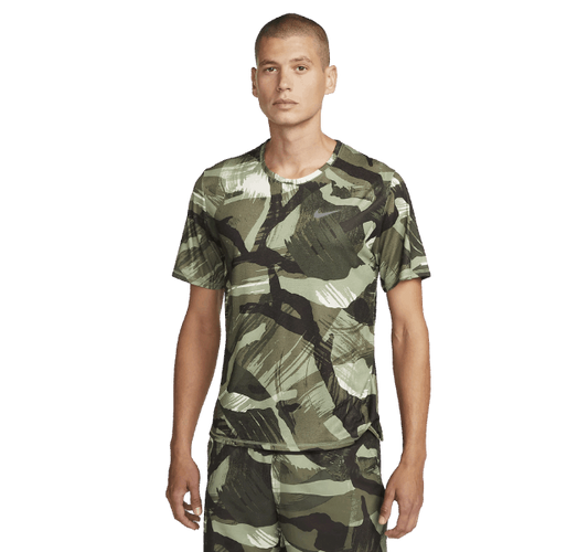 Nike Dri-FIT Miler 2.0 T-Shirt - Green Camo - Active Vault