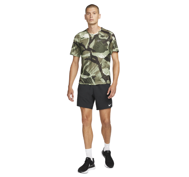 Nike Dri-FIT Miler 2.0 T-Shirt - Green Camo - Active Vault
