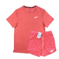 Nike Dri-FIT Miler 2.0 T-Shirt and Flex Stride 2in1 Shorts Set - Pink (Adobe) - Active Vault