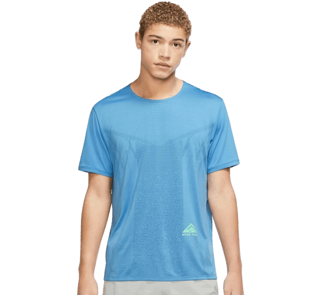 Nike Dri-FIT Rise Trail 365 Running T-Shirt - Blue - Active Vault
