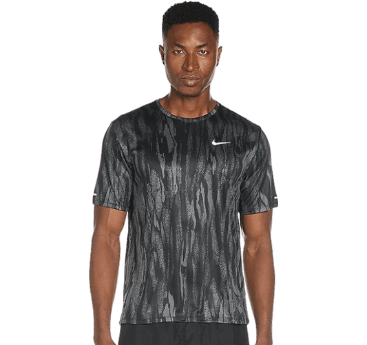 Nike Dri-FIT Wild Run Miler 2.0 T-Shirt - Black Camo - Active Vault