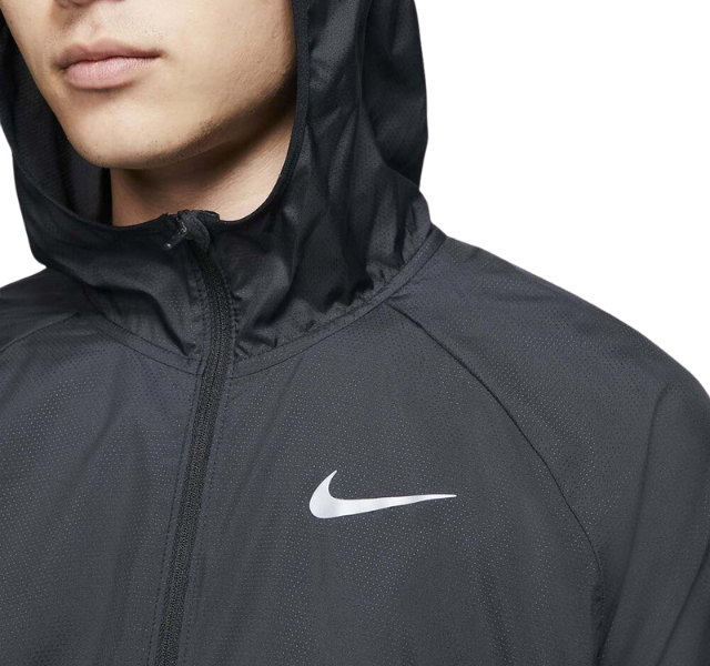 Nike Essential Windbreaker Jacket - Black - Active Vault